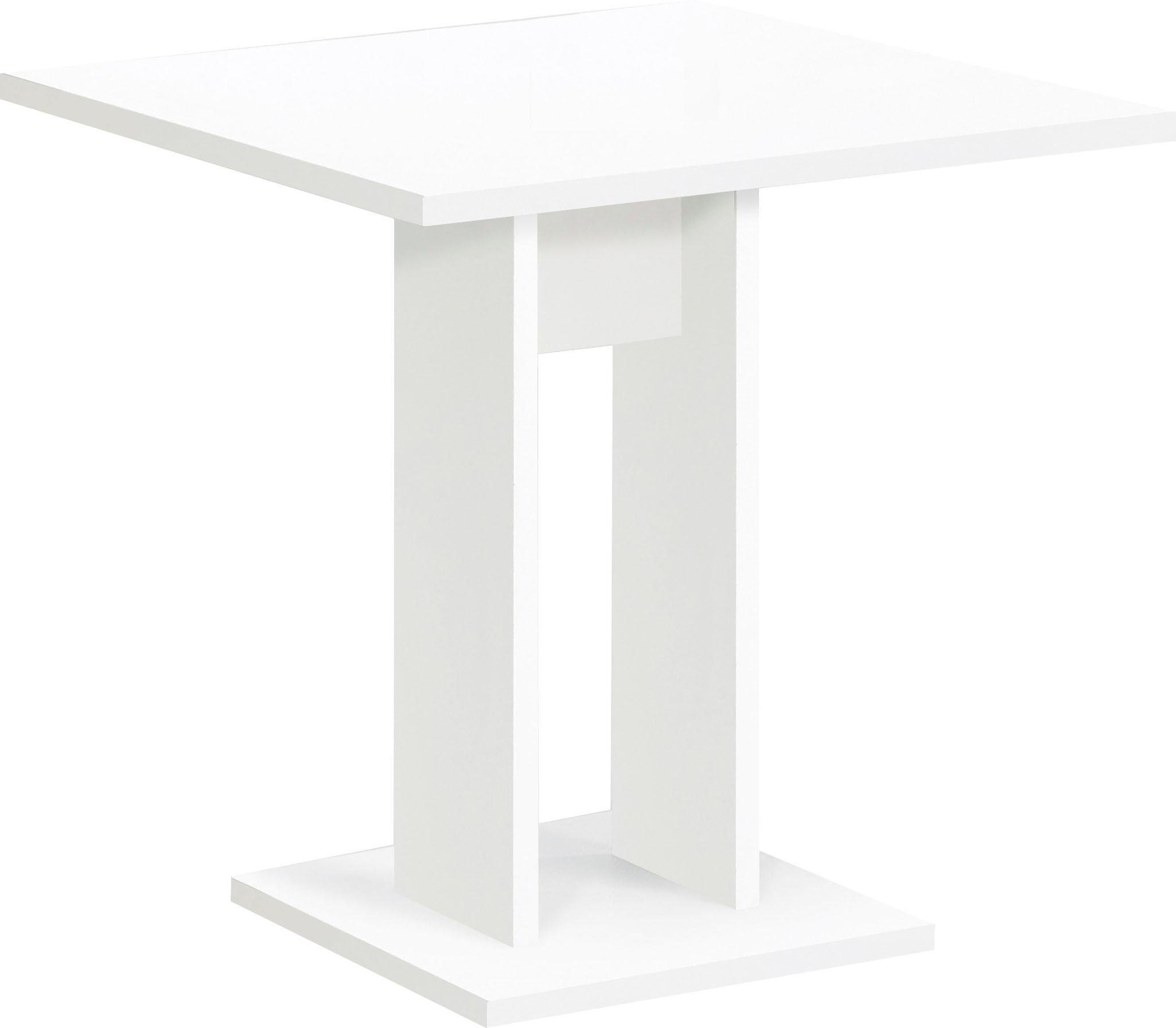 FMD Esstisch Bandol 1, Küchentisch quadratisch, mit stabilem Standfuss, Höh günstig online kaufen