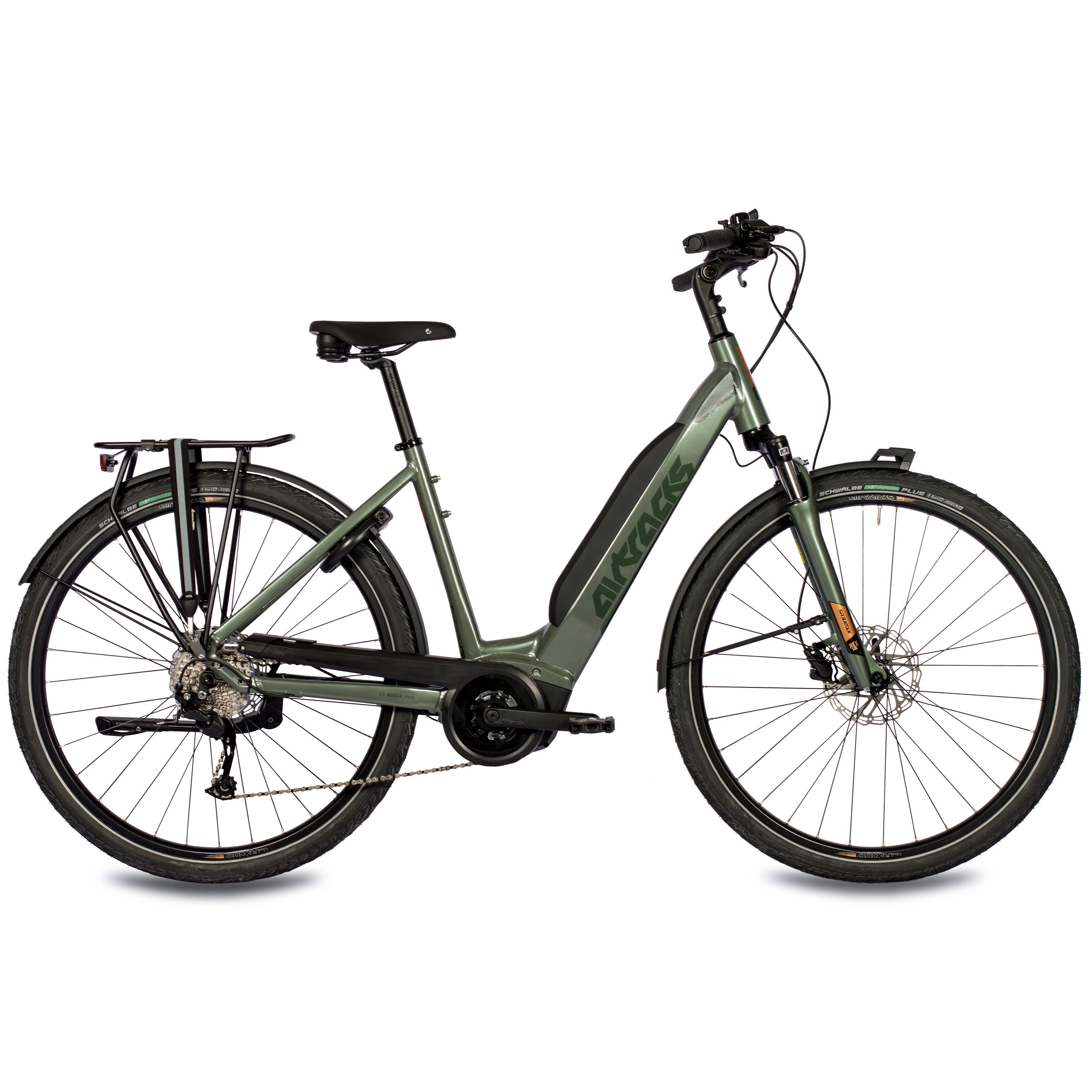 Airtracks E-Bike Trekkingrad 28" E-Bike Damen Trekking Fahrrad LUMINA GX3 BOSCH ACTIVE PLUS LINE, 9 Gang SHIMANO ALIVIO RD-M3100 …