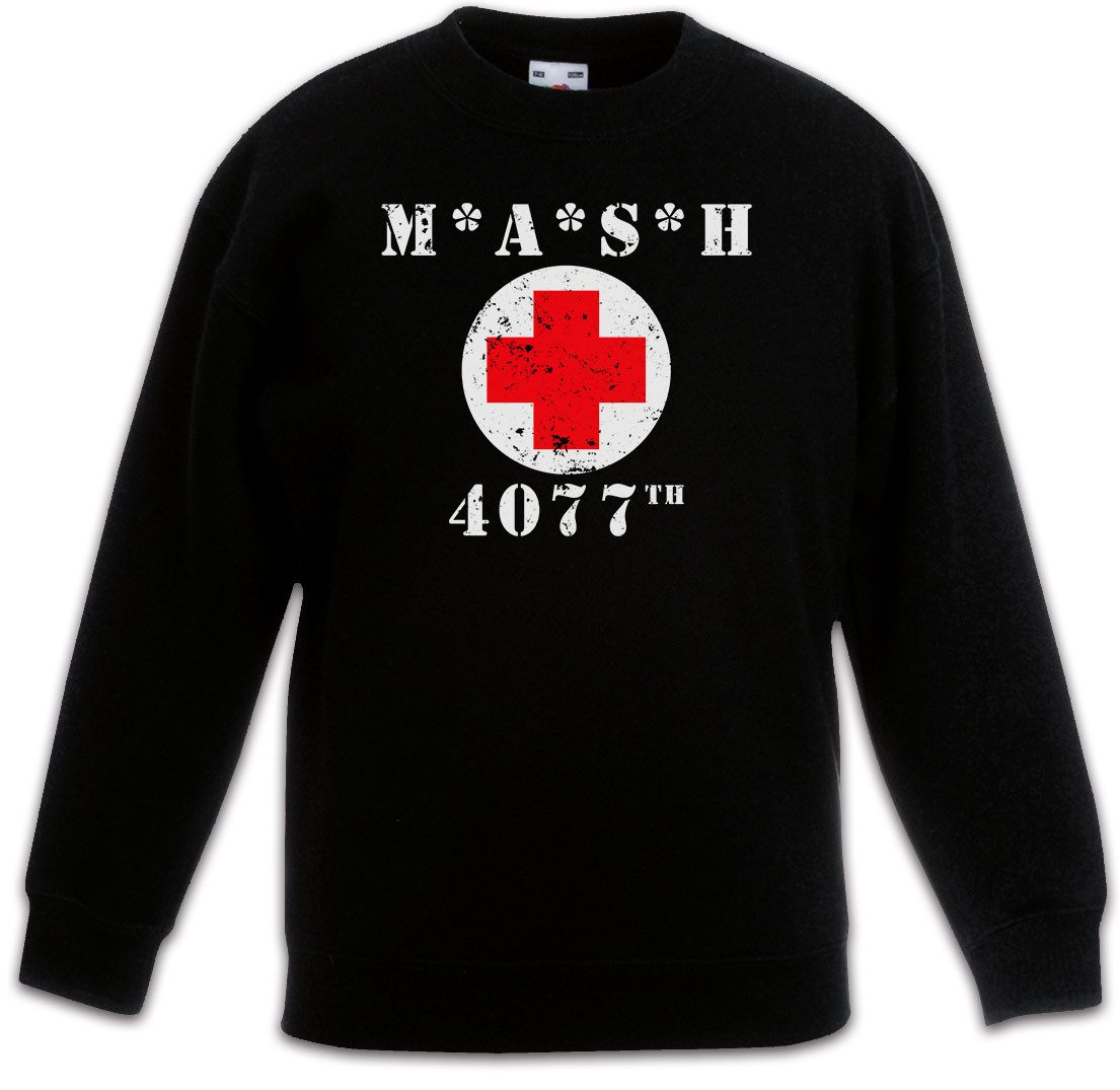 Sweatshirt MASH Logo Kinderpullover 4077th M.A.S.H. Army Symbol TV Doctors Series