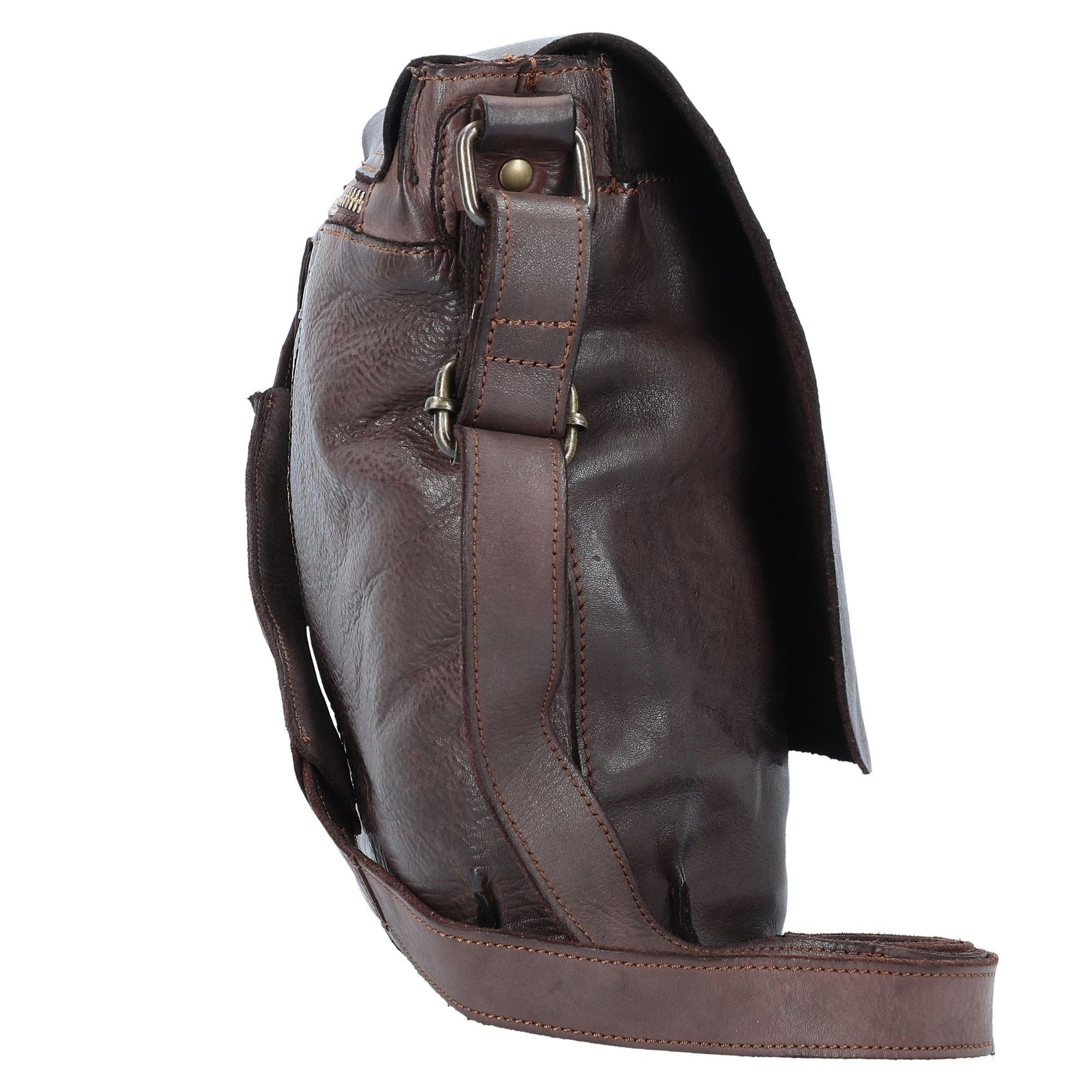 Harold's Messenger Bag Submarine, Leder