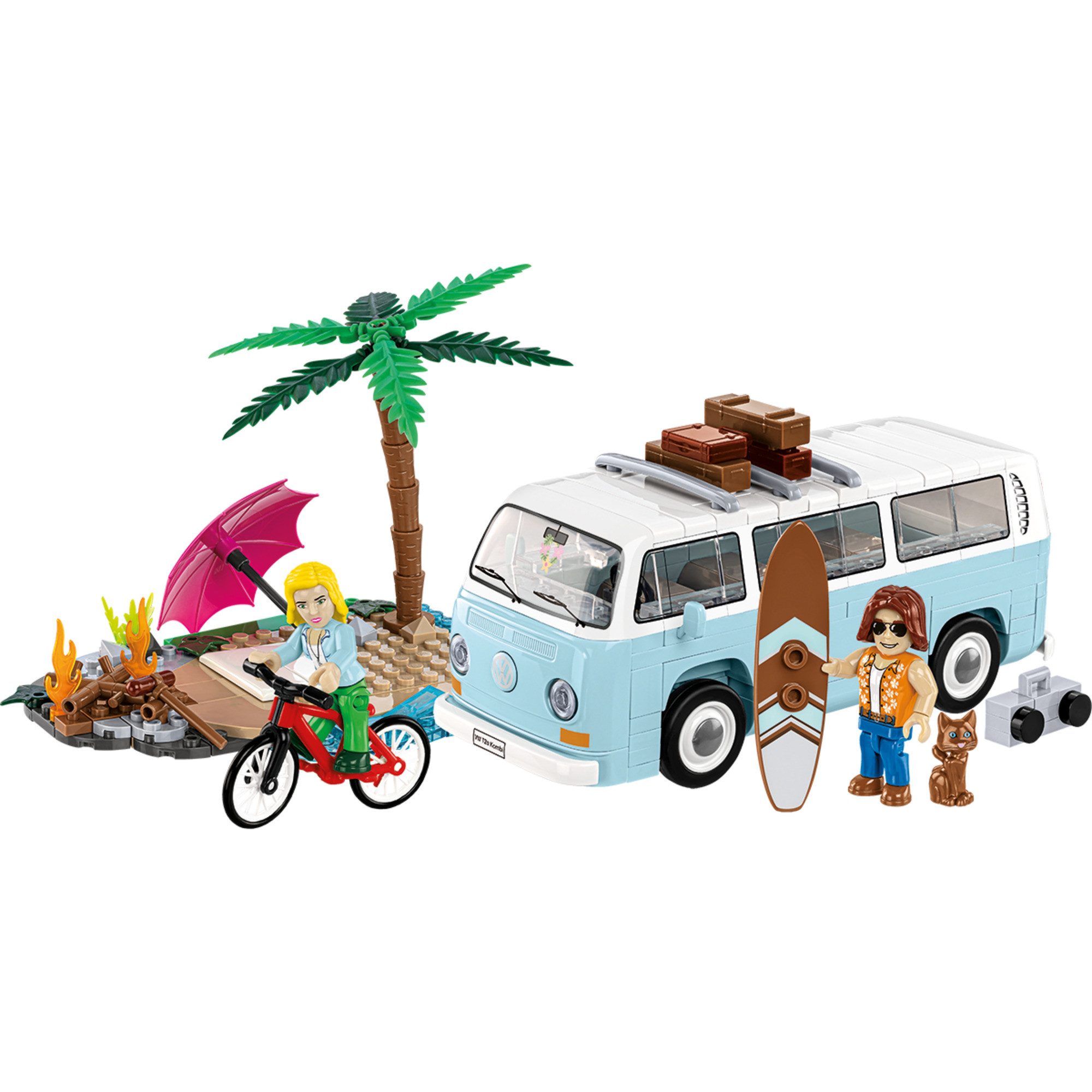 COBI Volkswagen T2aT2A Kombi, Spielbausteine