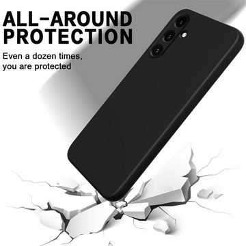 CoverKingz Handyhülle Hülle für Samsung Galaxy A35 5G Handyhülle Silikon Case Cover Matt, Uni