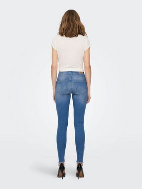 ONLY High-waist-Jeans Blush (1-tlg) Plain/ohne Details