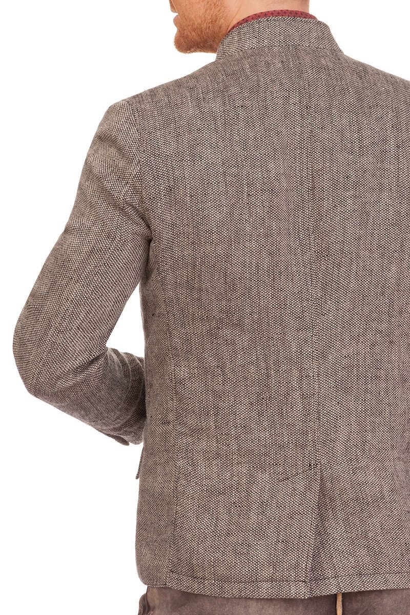 H. Moser Trachtenjanker Janker - HINTERGLEMM - dunkelgrau