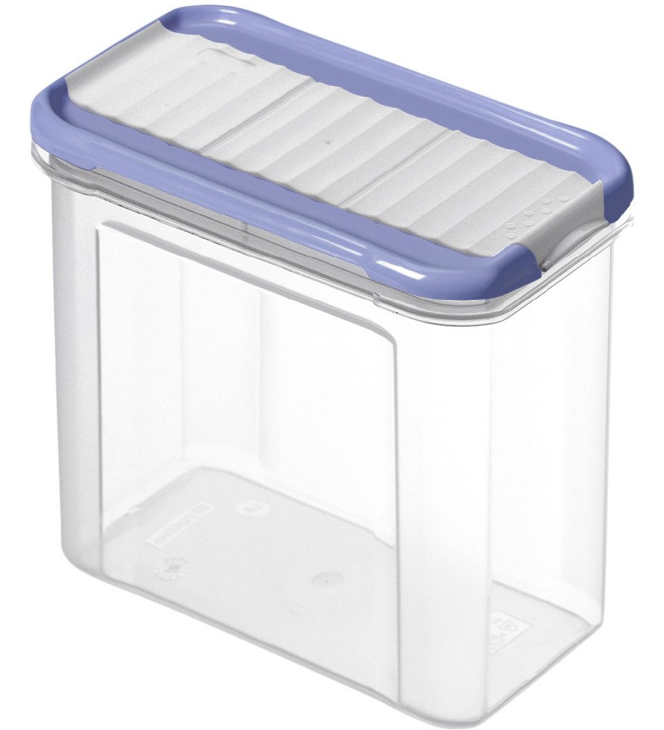 ROTHO Vorratsdose Rotho Vorratsdose Domino, 1 l horizon blau, Kunststoff