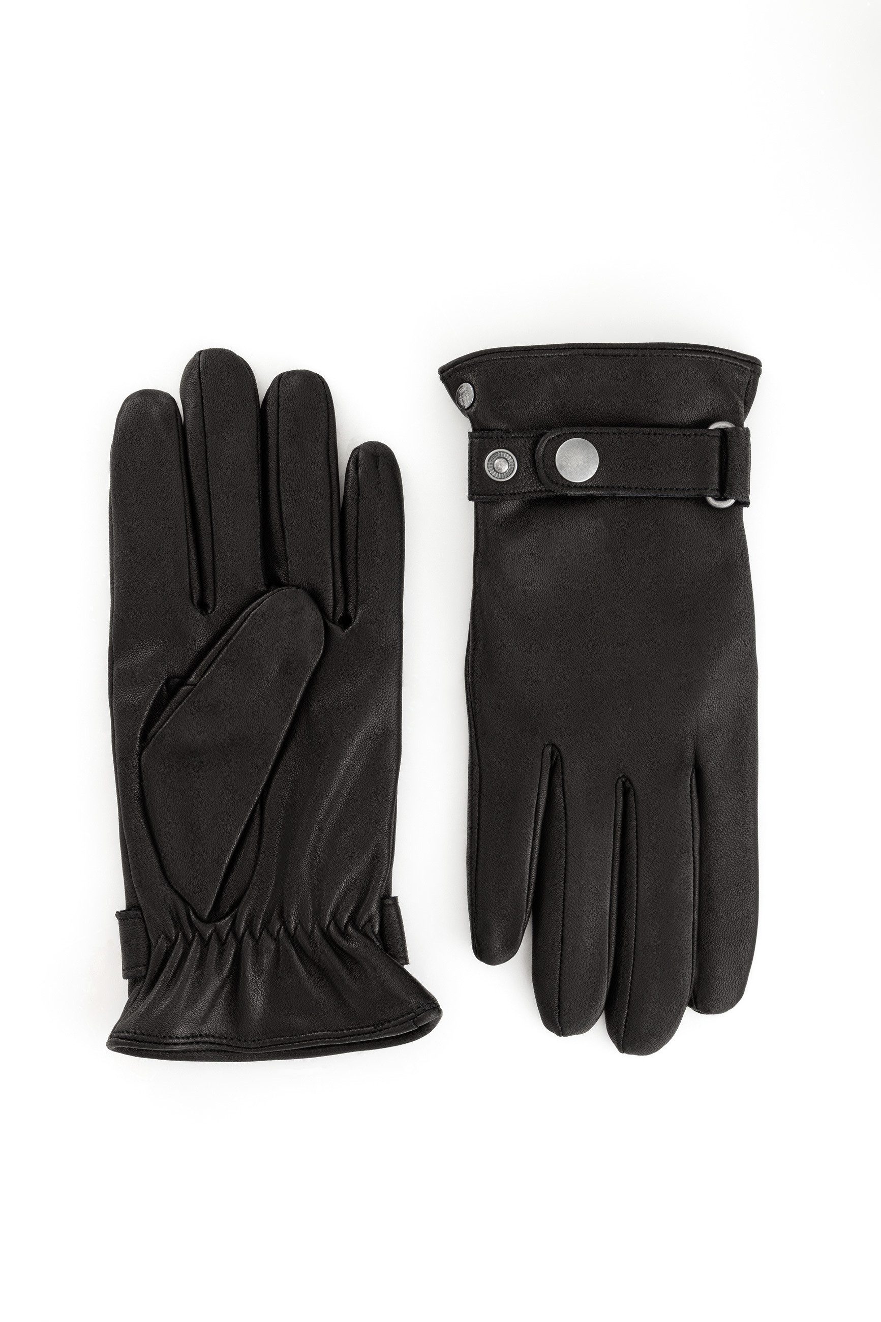 Roeckl Lederhandschuhe ROCHESTER Lederhandschuhe mit Druckknopf