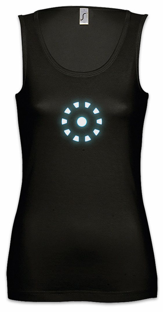 Tanktop Arc Reactor I Ärmelloses Damen T-Shirt Iron Tony Stark Man Mark Kult
