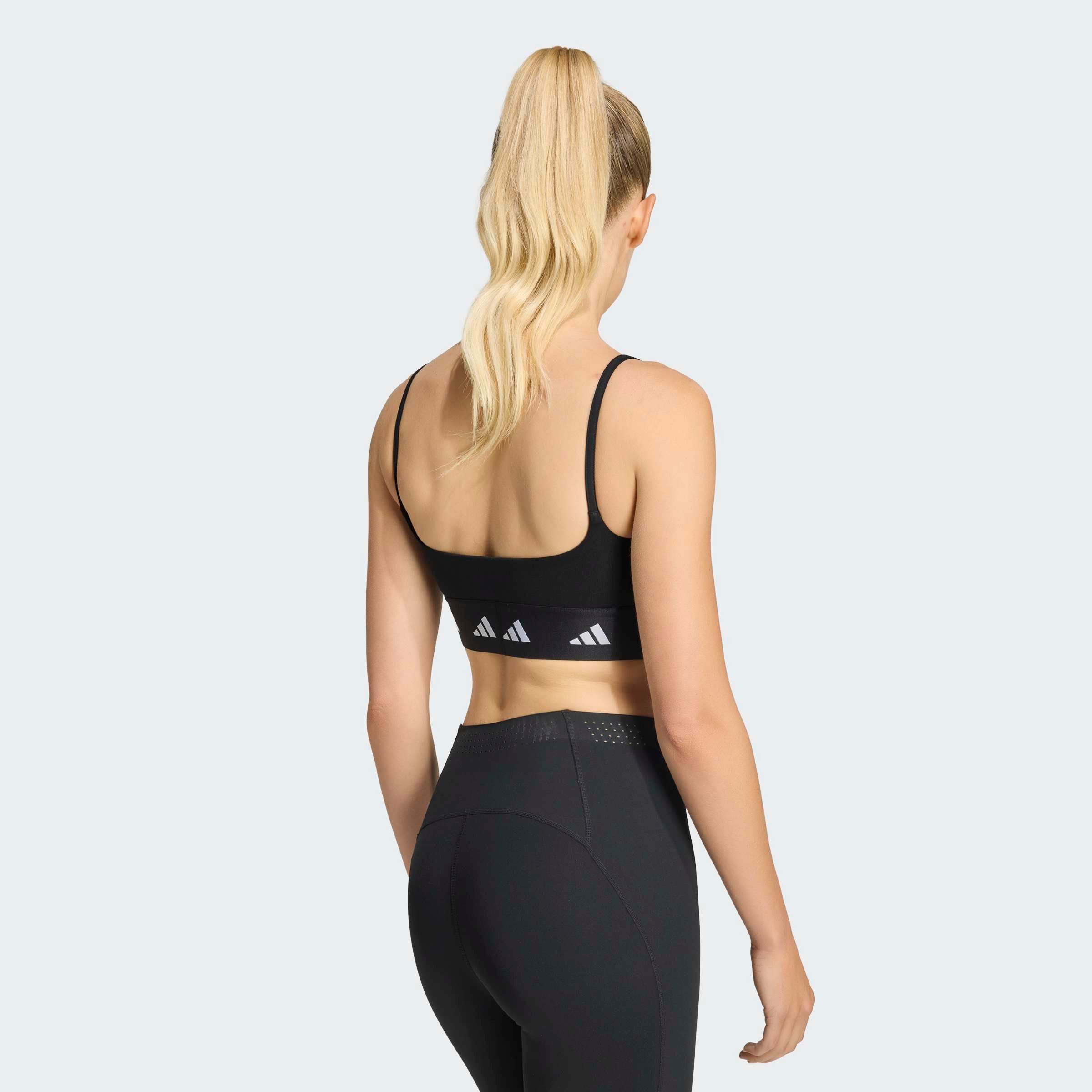 adidas Performance Sport-BH LOGO LS BRA