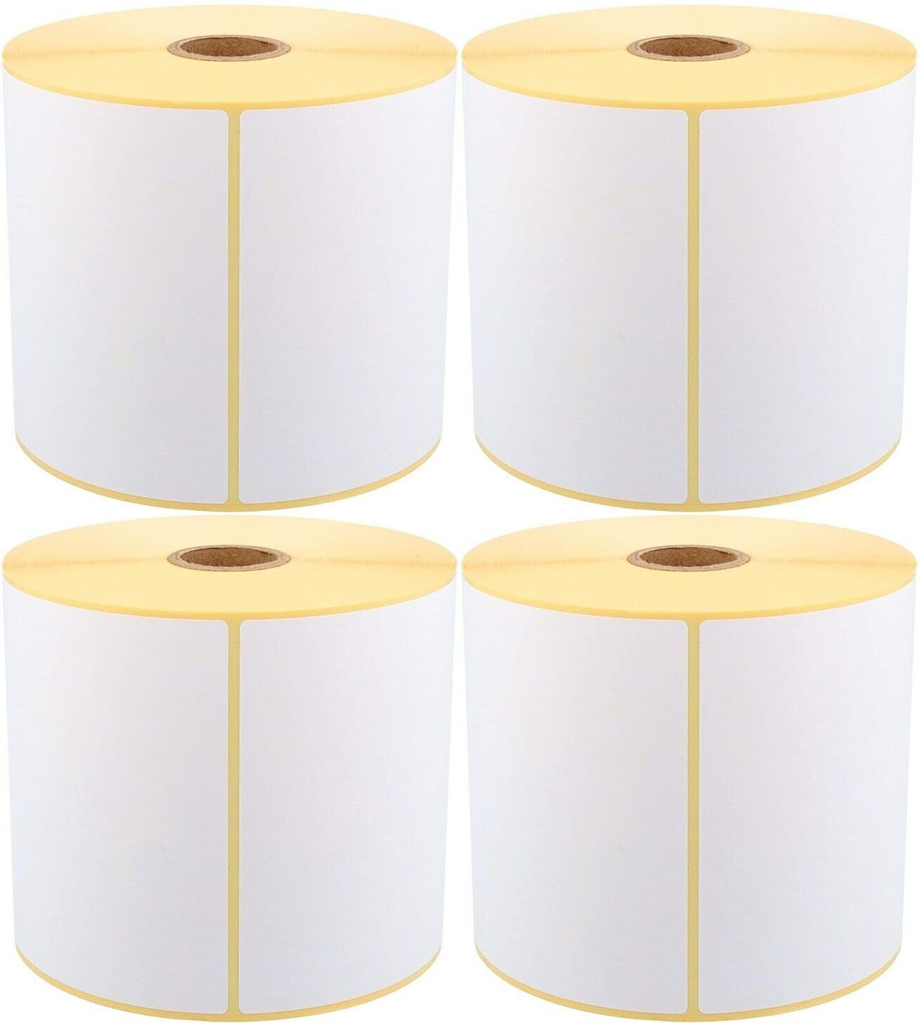 WEBBOMB Etiketten DHL Thermo Labels 4 Rollen 103 x 199 mm Versandetiketten Zebra Drucker