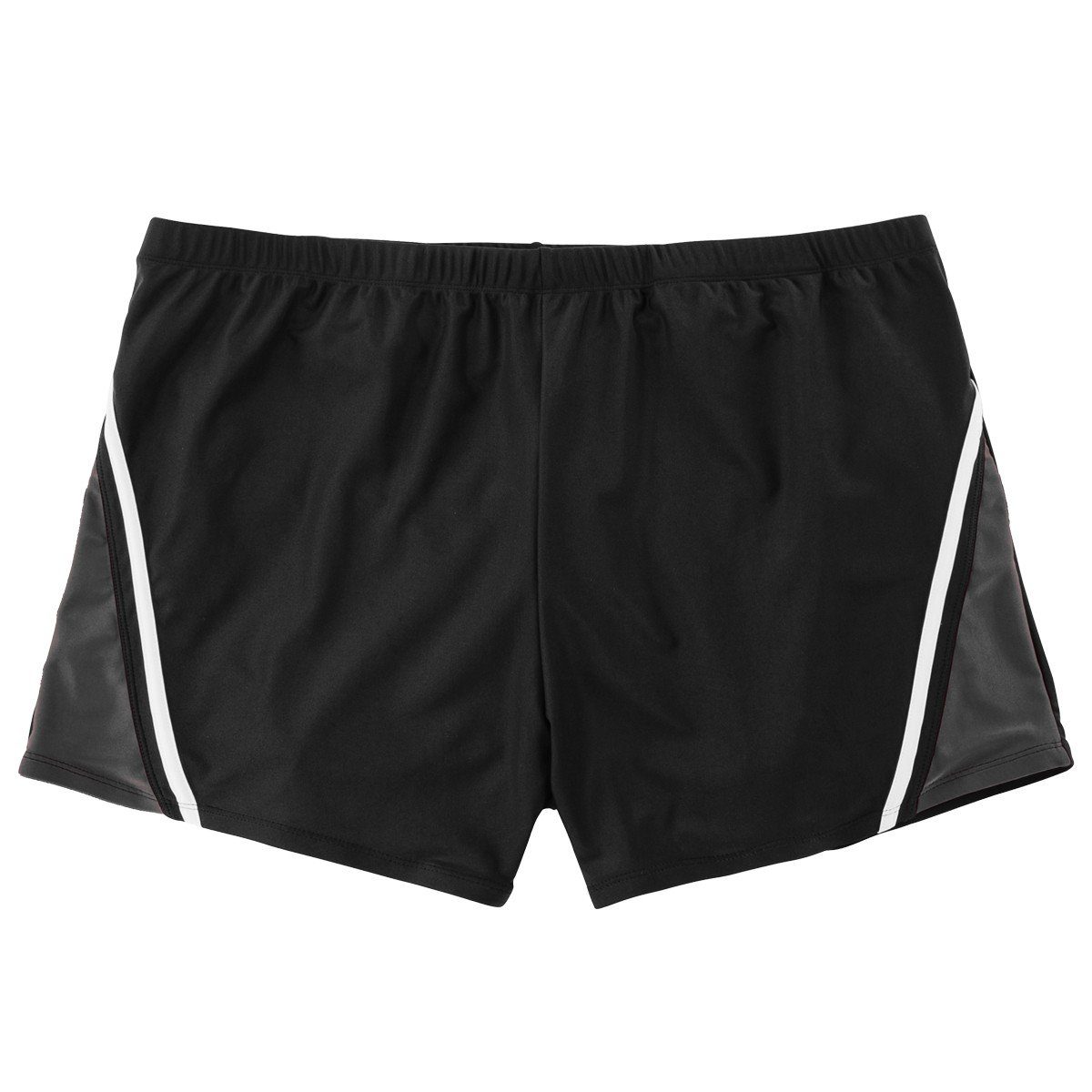 ABRAXAS Badehose Abraxas XXL Kasten-Badehose Moritz schwarz-grau