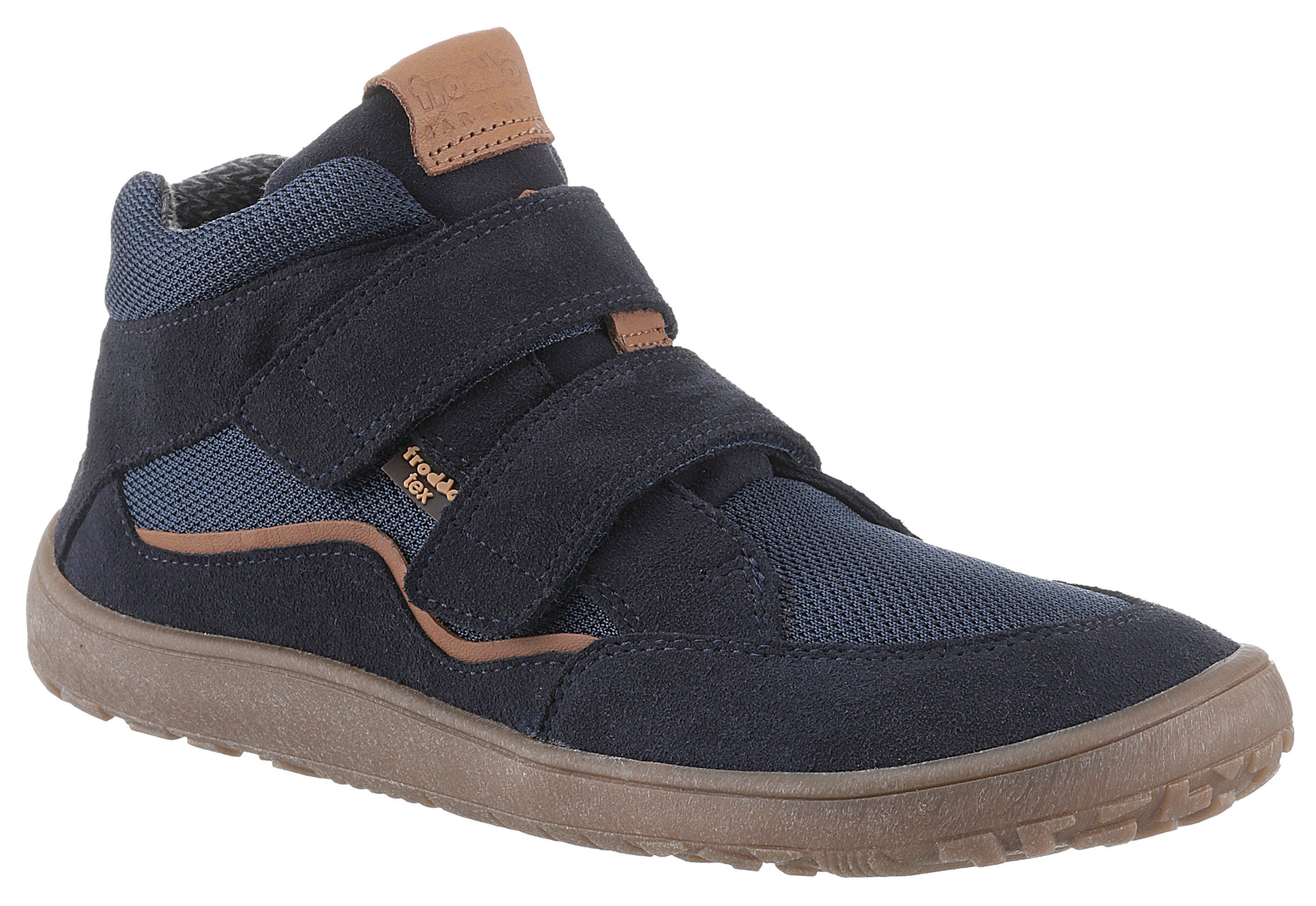 froddo® BAREFOOT TEX AUTUMN Barfußschuh Klettschuh, Winterstiefel mit TEX-Membrane
