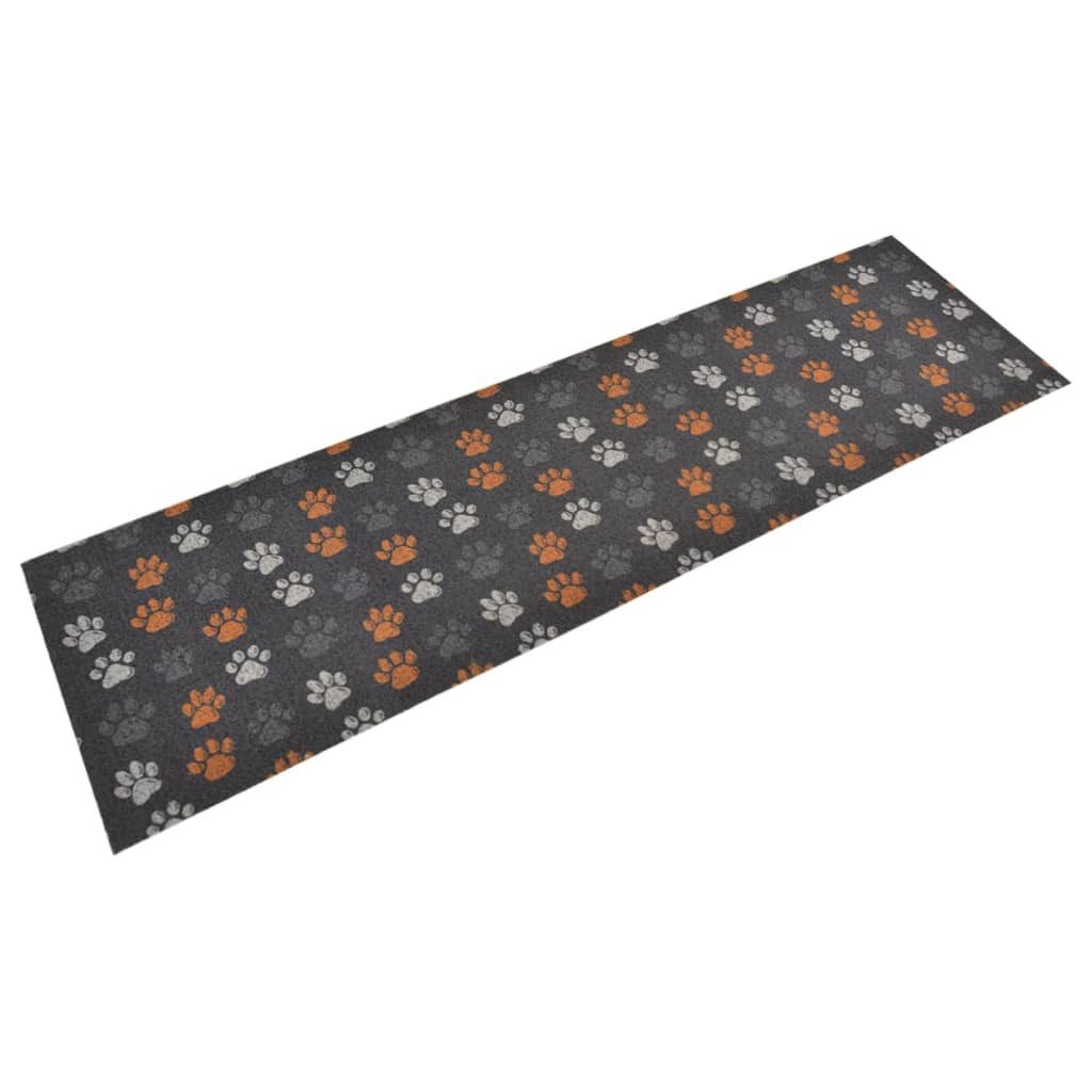 furnicato Teppich Küchenteppich Waschbar Pfoten 45x150 günstig online kaufen