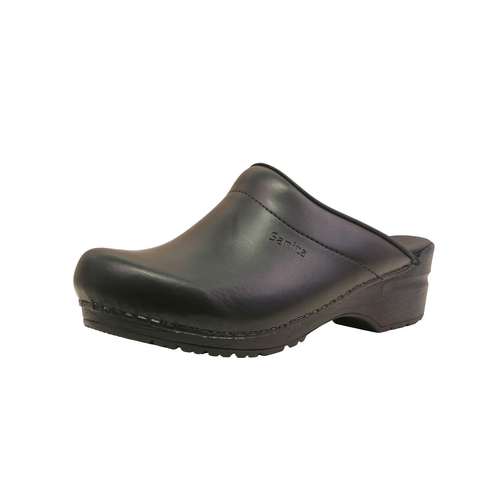 Original-Karl Pu Open Clog Black Sandale