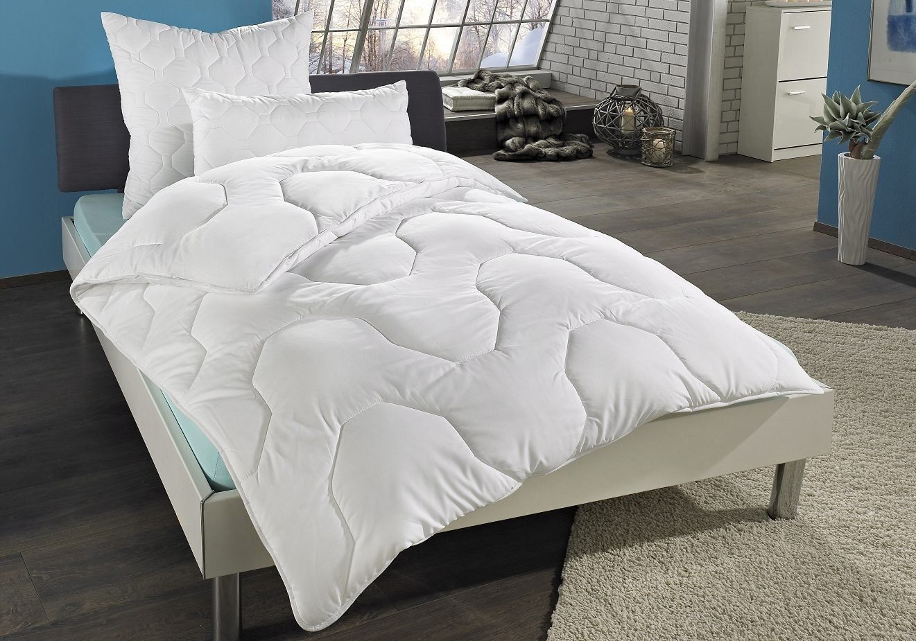 Beco Microfaserbettdecke Wellness XXL, Füllung: Polyester, Bezug: Baumwolle günstig online kaufen