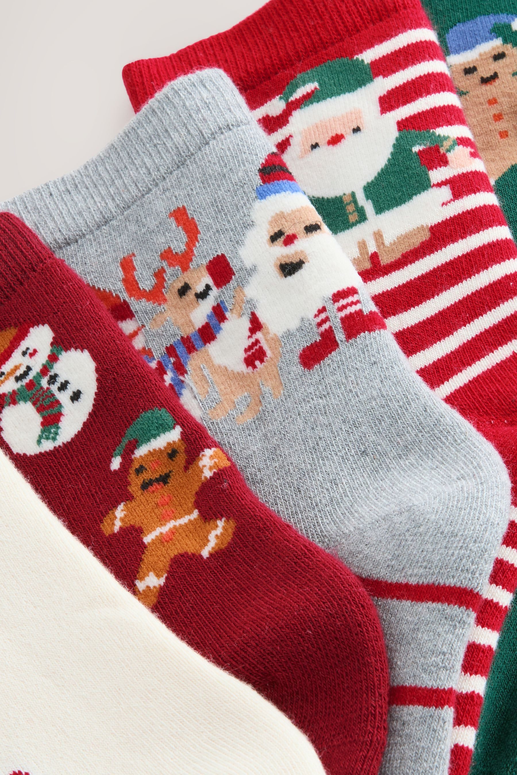 Next Basicsocken Socken, 5er-Pack, Weihnachten (1-Paar) günstig online kaufen