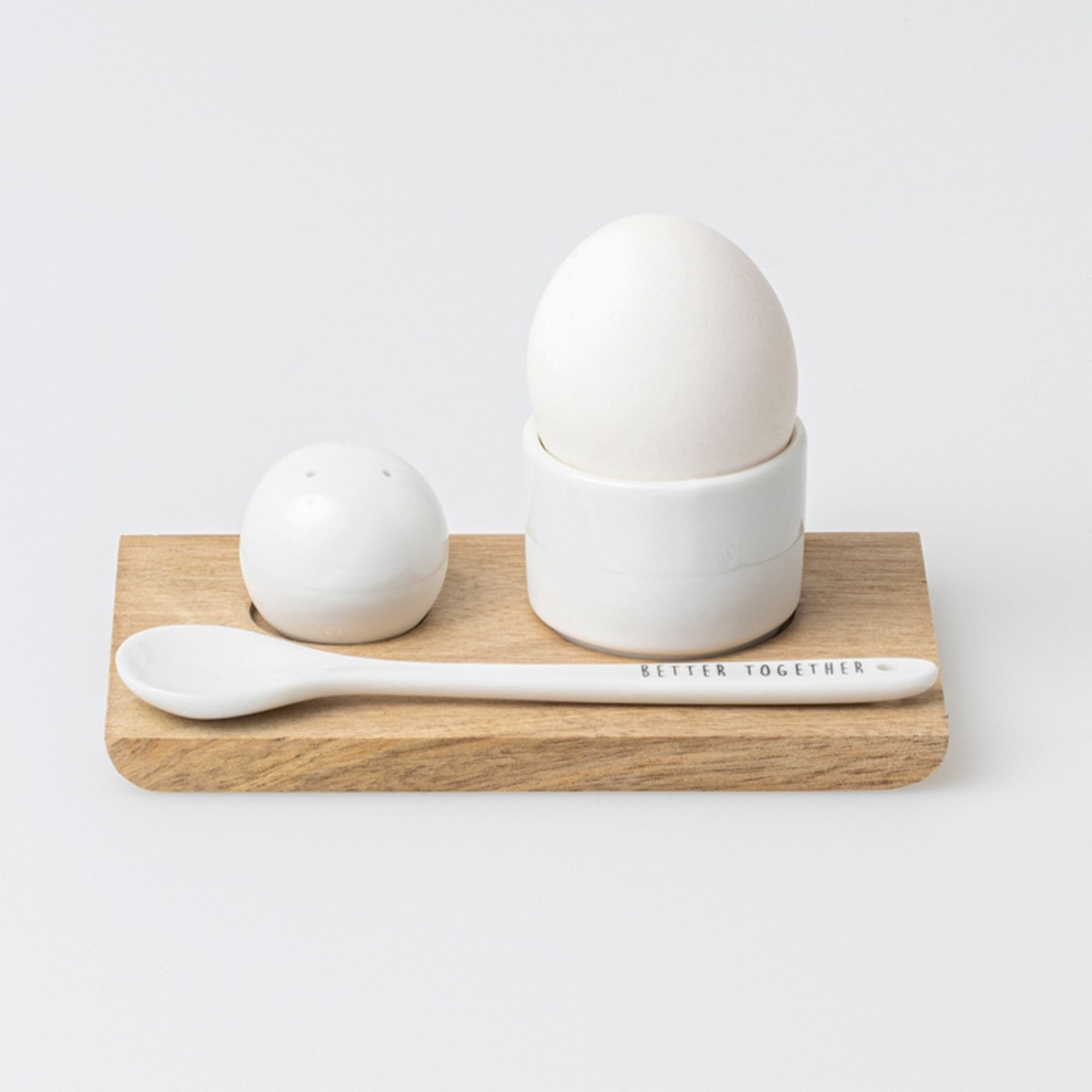 Räder Design Windlicht Räder Eierbecher Set Better together