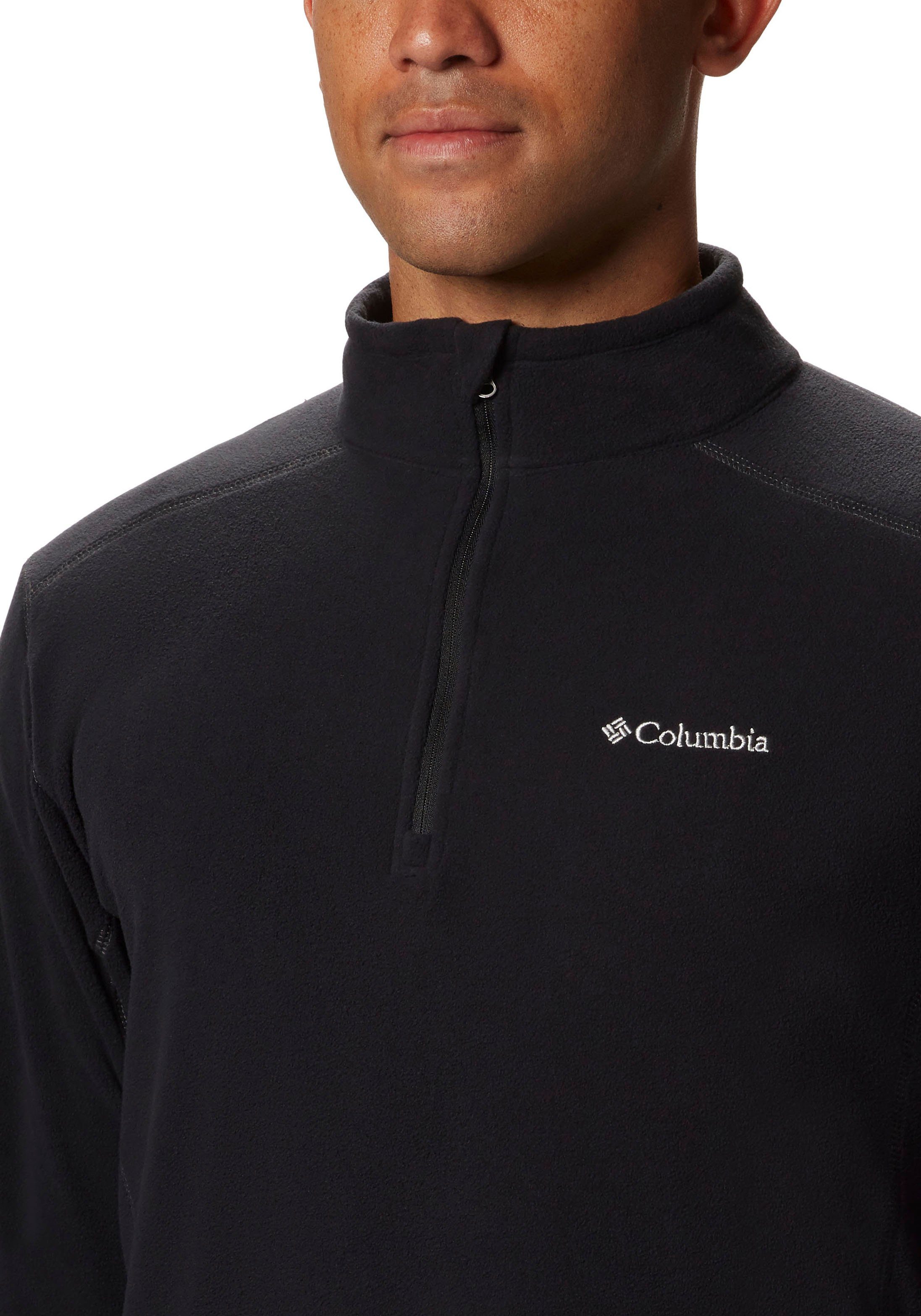 Columbia Fleecepullover Klamath Range II Half Zip mit halbem Reißverschluss, Langarm, atmungsaktiv, schnell trocknend