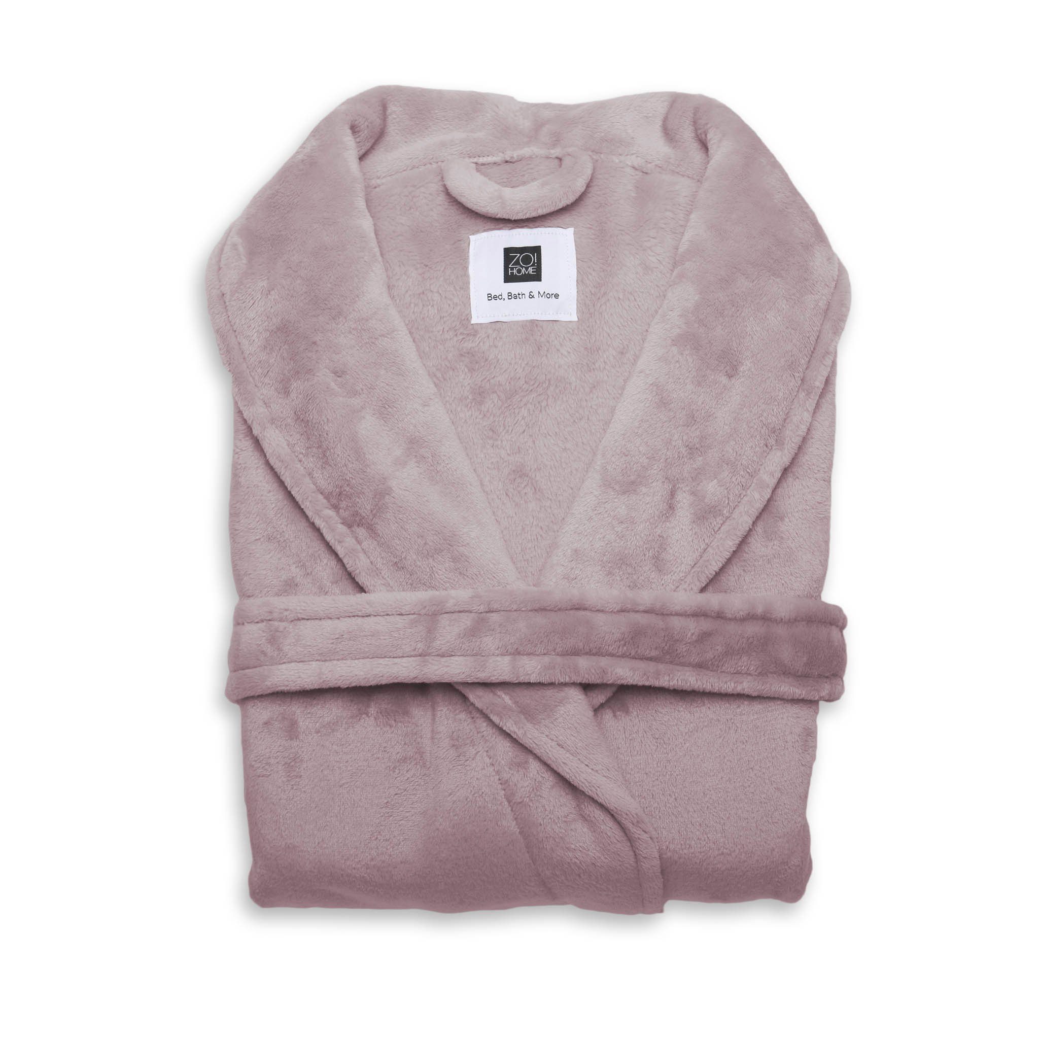 Bademantel Polyester S, Pale x Frottee 100% Pink, Herren Damen 1 Zo!Home Morgenmantel Bademantel und Bademantel Größe: HOME ZO Bademantel