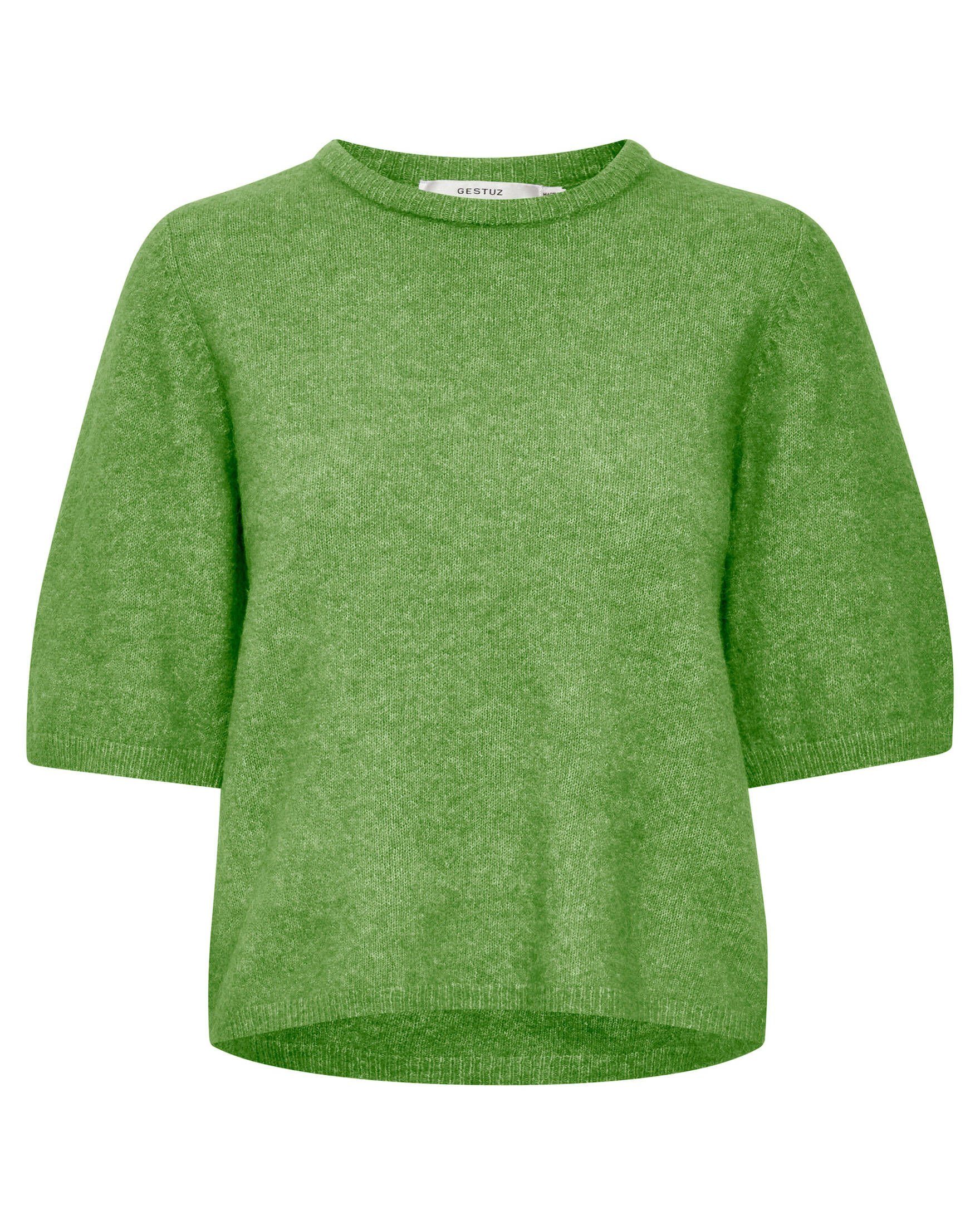 Gestuz T-Shirt Damen T-Shirt ALPHAGZ mit Wolle (1-tlg) grün (43)
