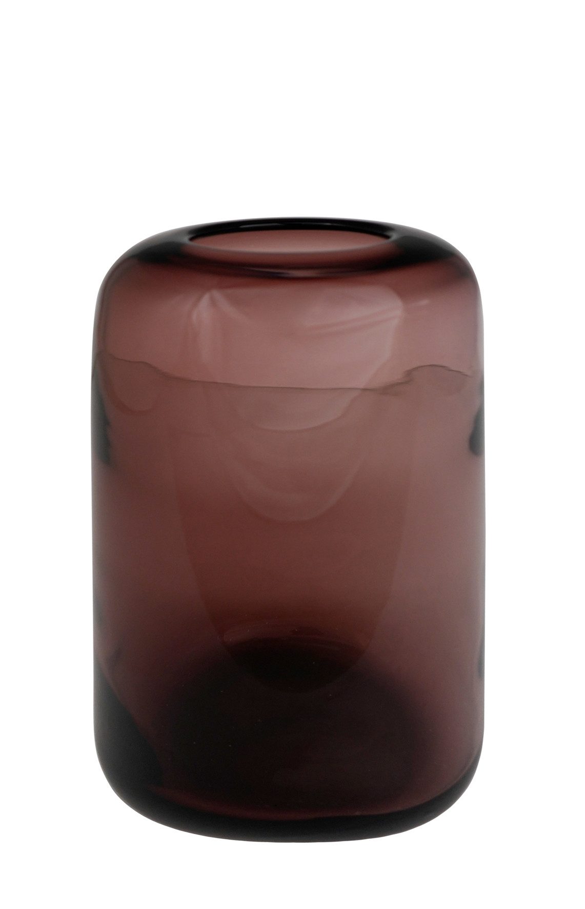 Kaheku Dekovase Kaheku Kübel Opino, lila, Ø 18 cm, 20 cm hoch, 1150004854