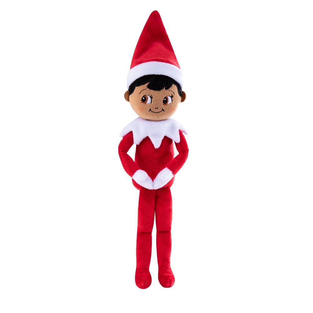 Elf on the Shelf Anziehpuppe Elf Plushee Pals® Snuggler Junge Braune Augen