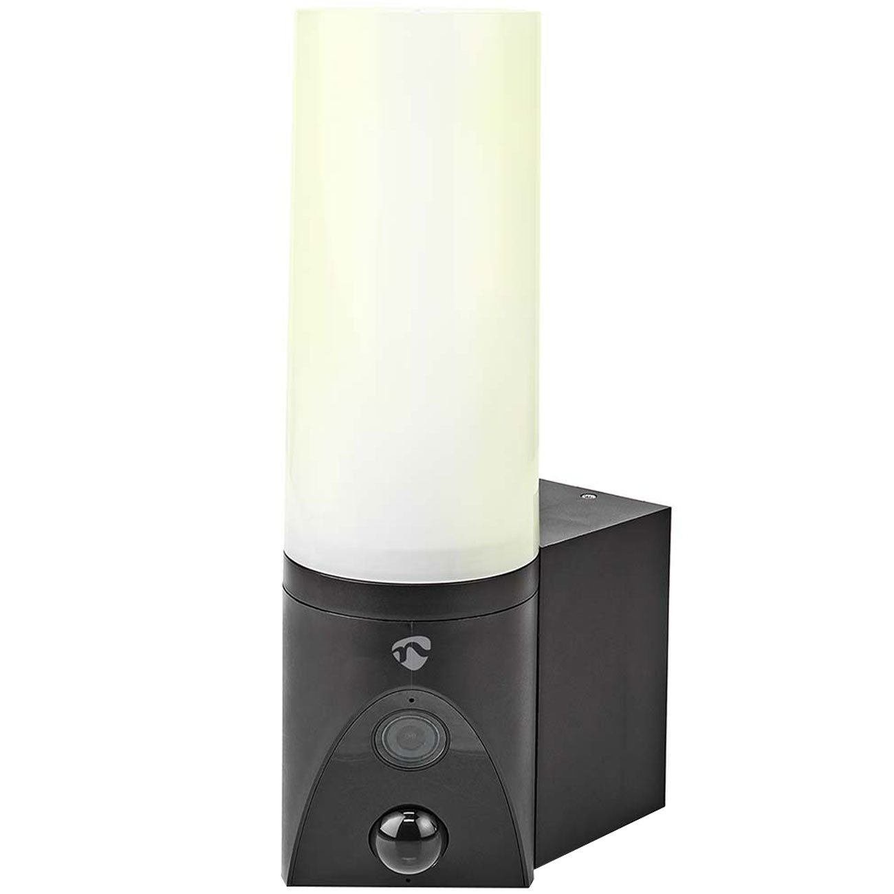 Nedis Überwachungskamera Full HD WLAN Außenkamera Wandleuchte, PIR, 1000Lm, IP65, SmartLife (WLAN Außenkamera mit dimmbarer 1000lm Wandleuchte, PIR & Alexa/Goog – Bild 2 von 5