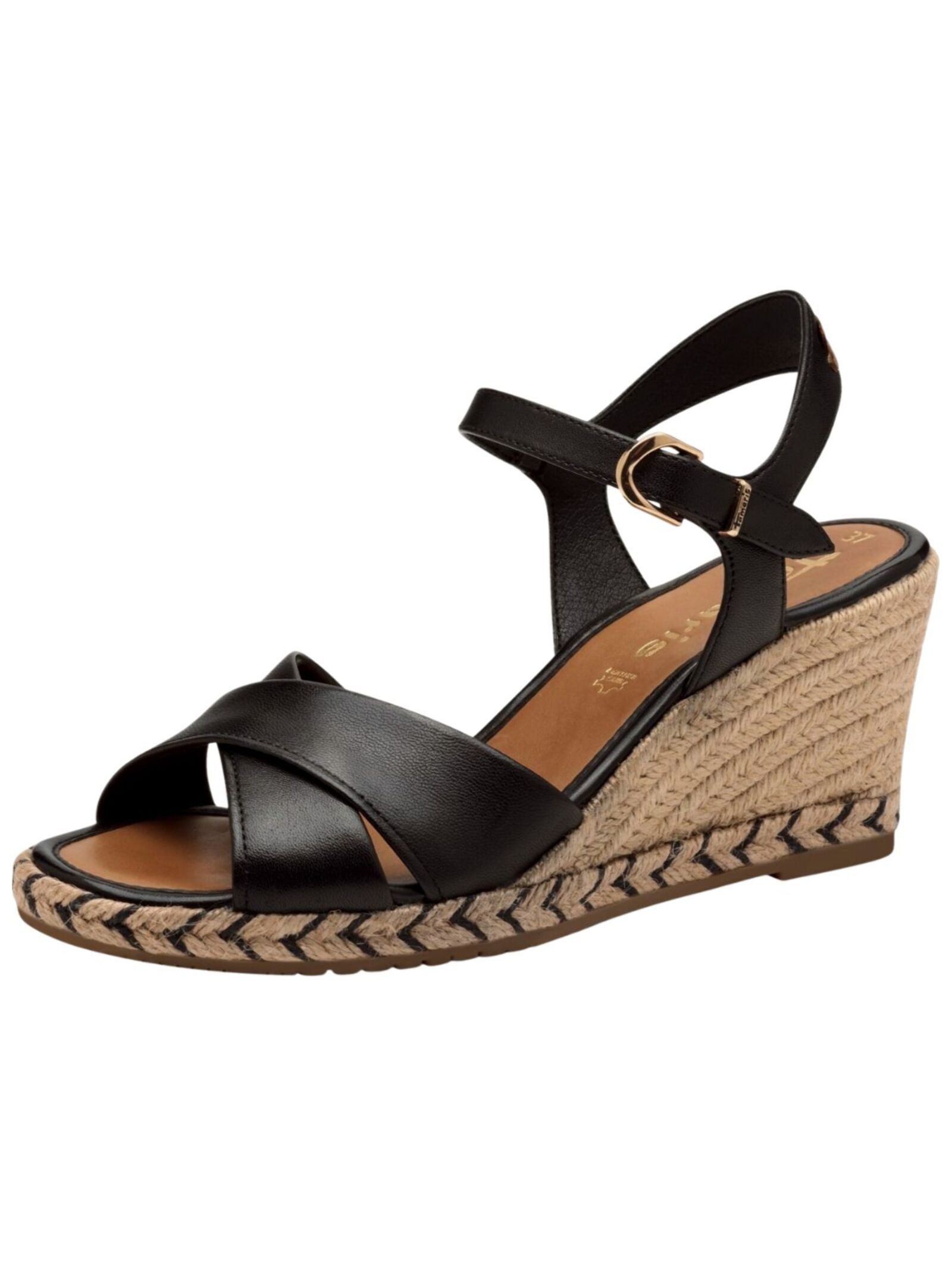 Tamaris Sandalen Leder Keilsandalette günstig online kaufen