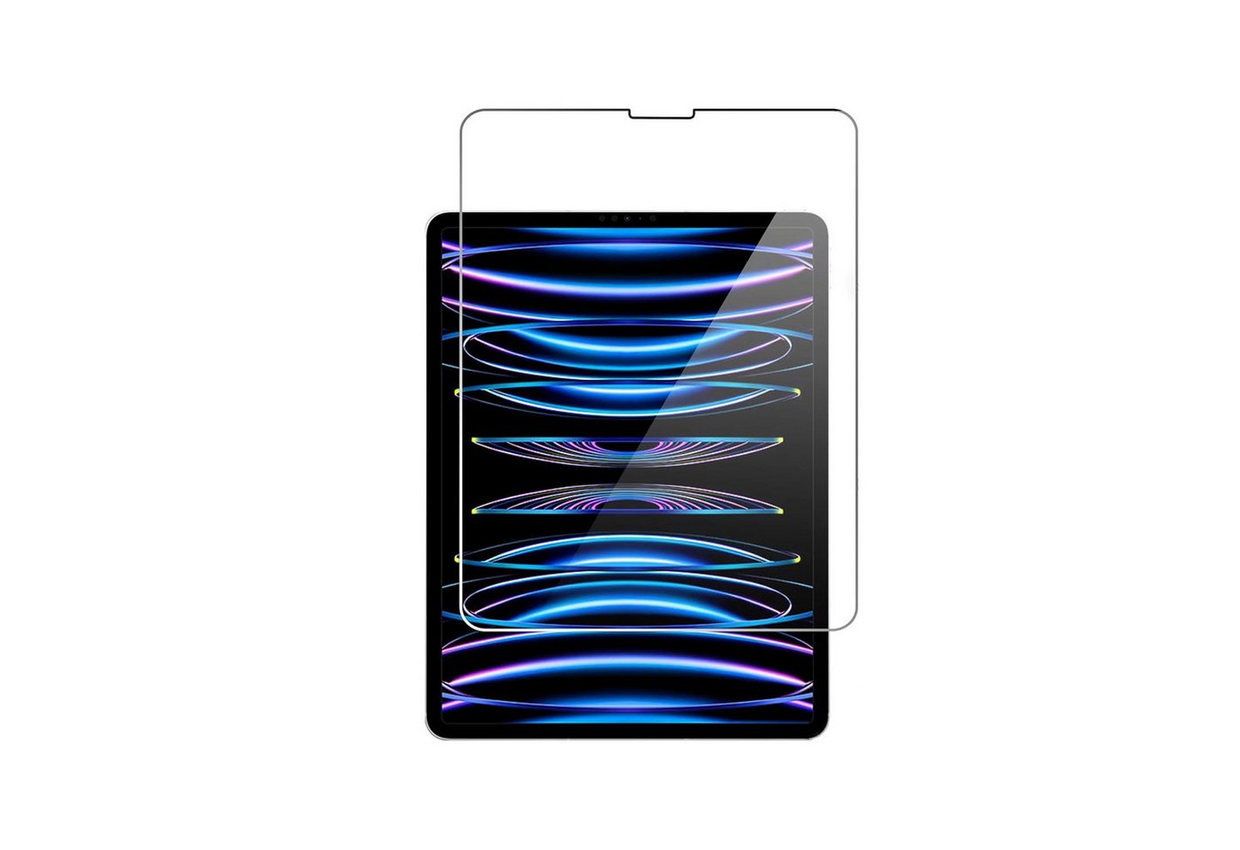 Ventarent Displayschutzglas Schutzglas, Schutzfolie Panzer Folie für iPad Pro 11 4. Generation für Pad Pro 11" 4. Generation, Pad Pro 11" 1. Generation, Pad Pro 11" 2. Generation, Pad Pro 11" 3. Generation, iPad Air 4 Generation 2020, iPad Air 5 Generation 2022, 9H Hartglas, Displayschutz, 3D-Touch fähig, iPad Pro 11" 4. Generation