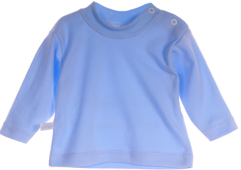 Strampler, Jäckchen & Mütze Stramplerhose Knotenmütze Shirt Jacke Lätzchen 5Tlg Baby Set in Blau