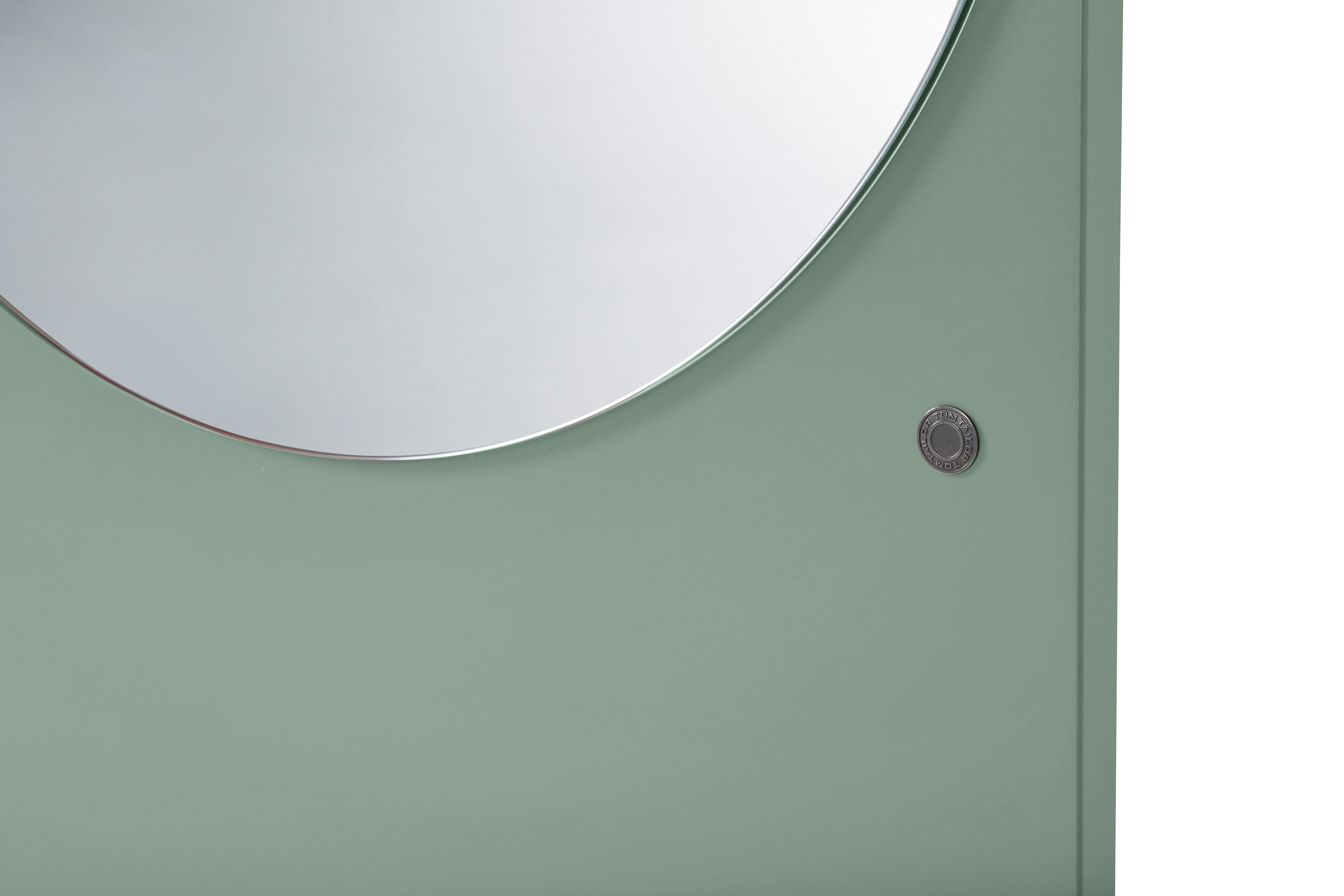 COLOR Highlight Wandlehnender in - in MIRROR Farben eucalyptus_055 TOM hochwertig Spiegel Standspiegel lackiert, schönen farbiges Form - TAILOR besonderer & vielen HOME