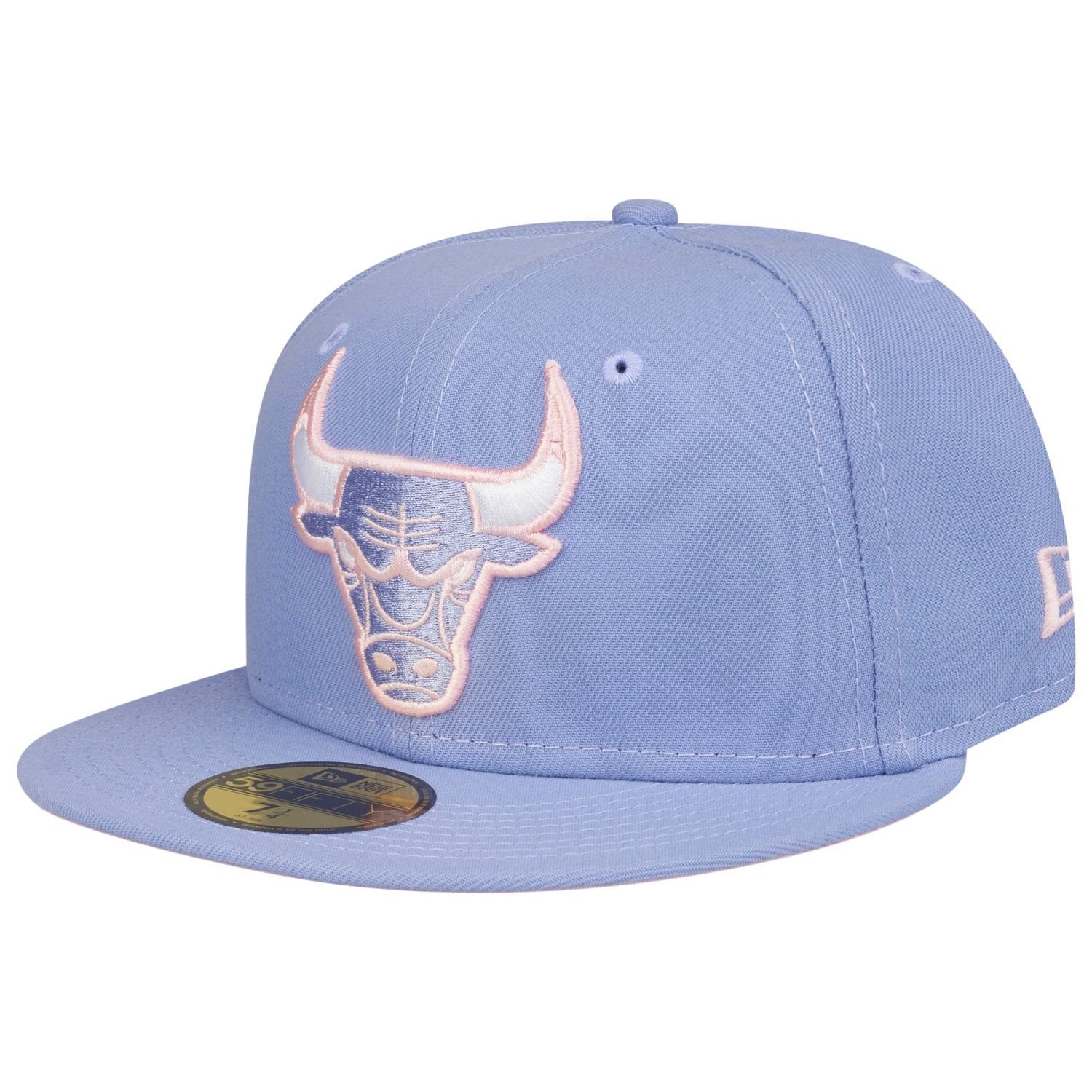 New Era Fitted Cap 59Fifty Chicago Bulls lavendel
