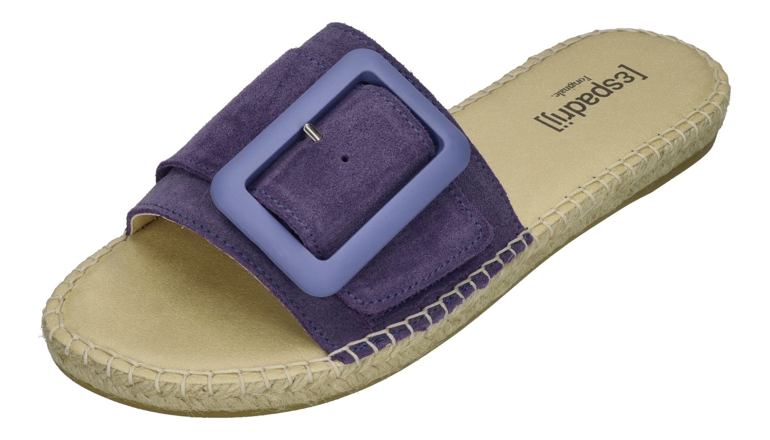espadrij l´originale BELFORT MONO Pantolette Dusty Blue