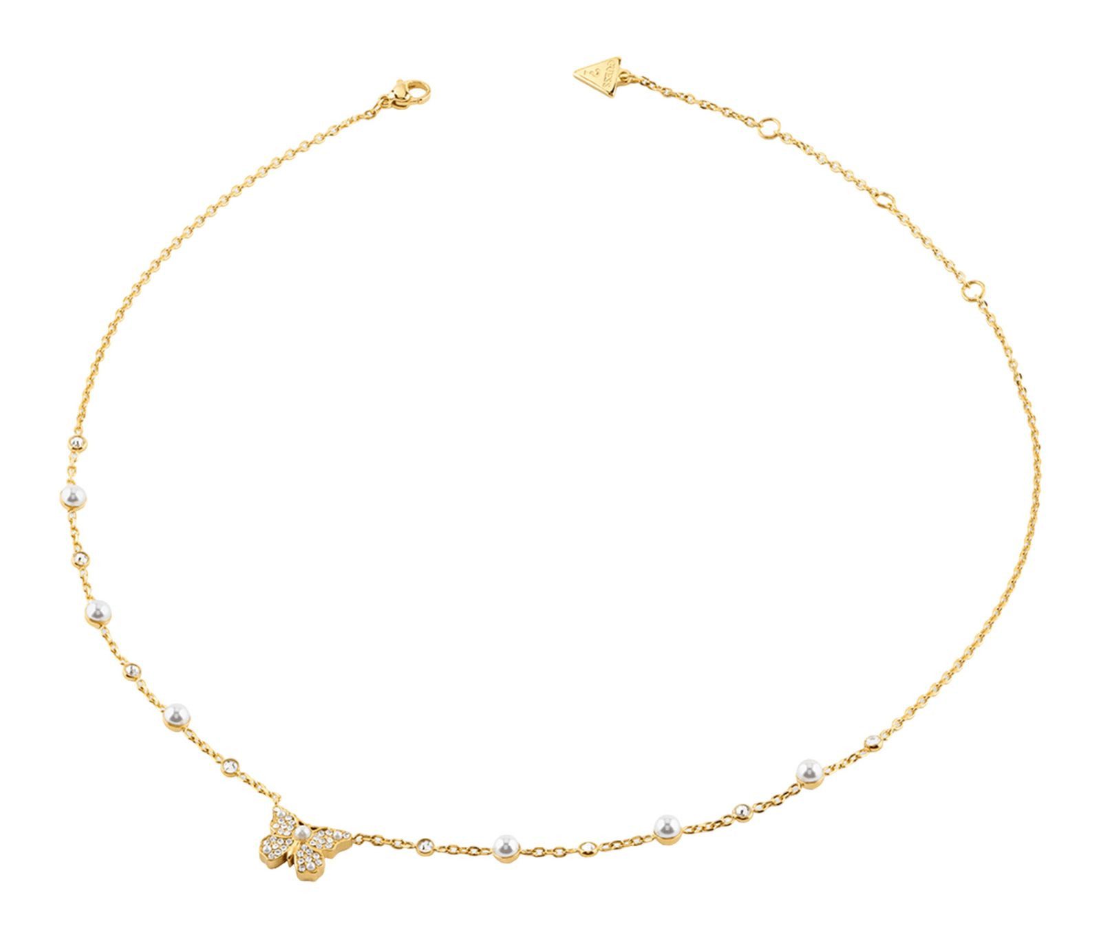Guess Gliederkette 16-18" Pave Necklace
