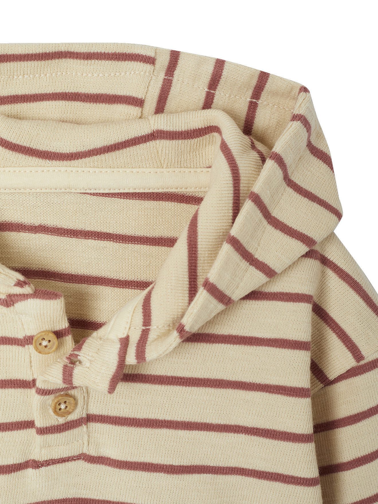 vertbaudet Langarmshirt Jungen Baby Kapuzenshirt