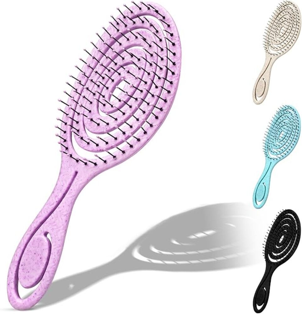 Revinta Haarbürste Haarbürste Profi Entwirrbürste Ohne Ziepenfür Damen Männer Kinder