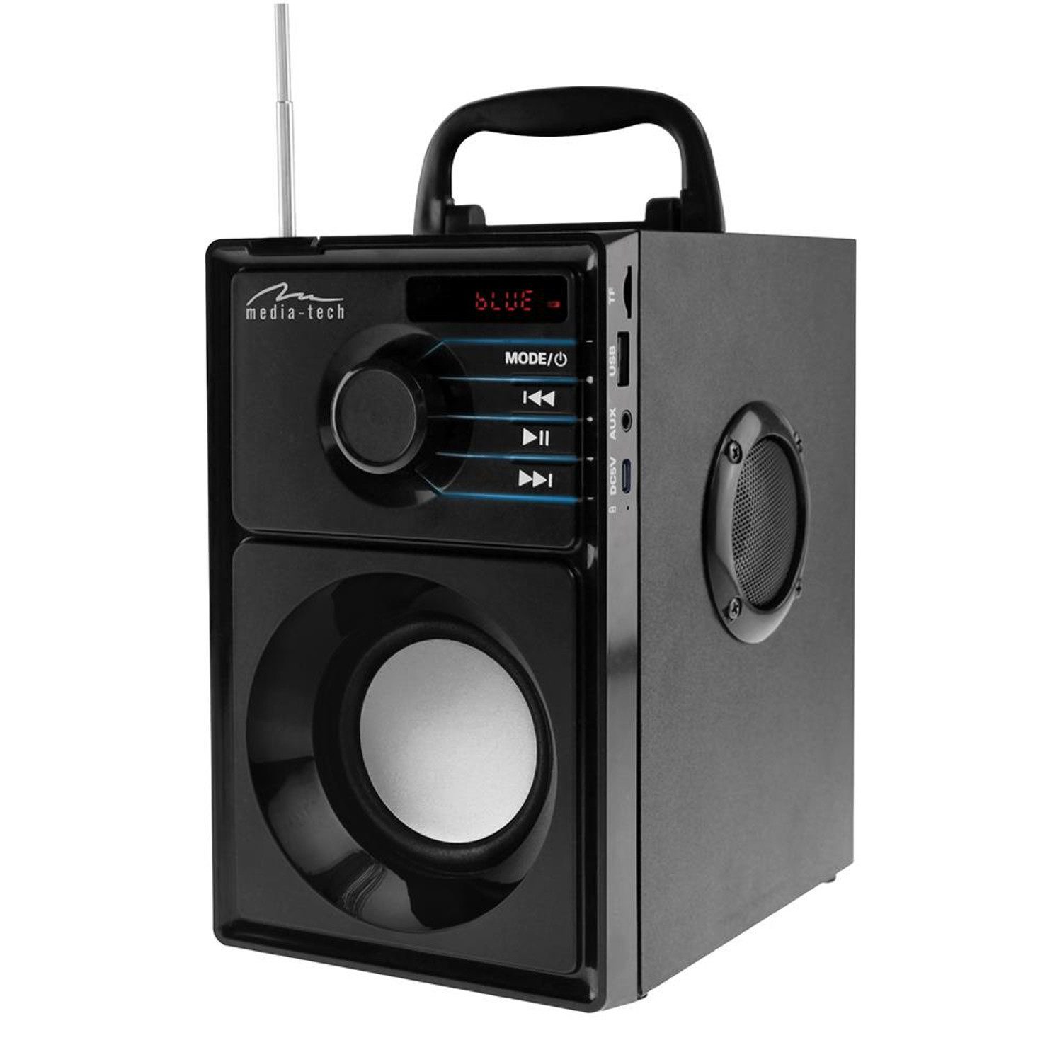 MEDIA-TECH MT3179 Boombox (Boombox Kabelloser Bluetooth Lautsprecher)