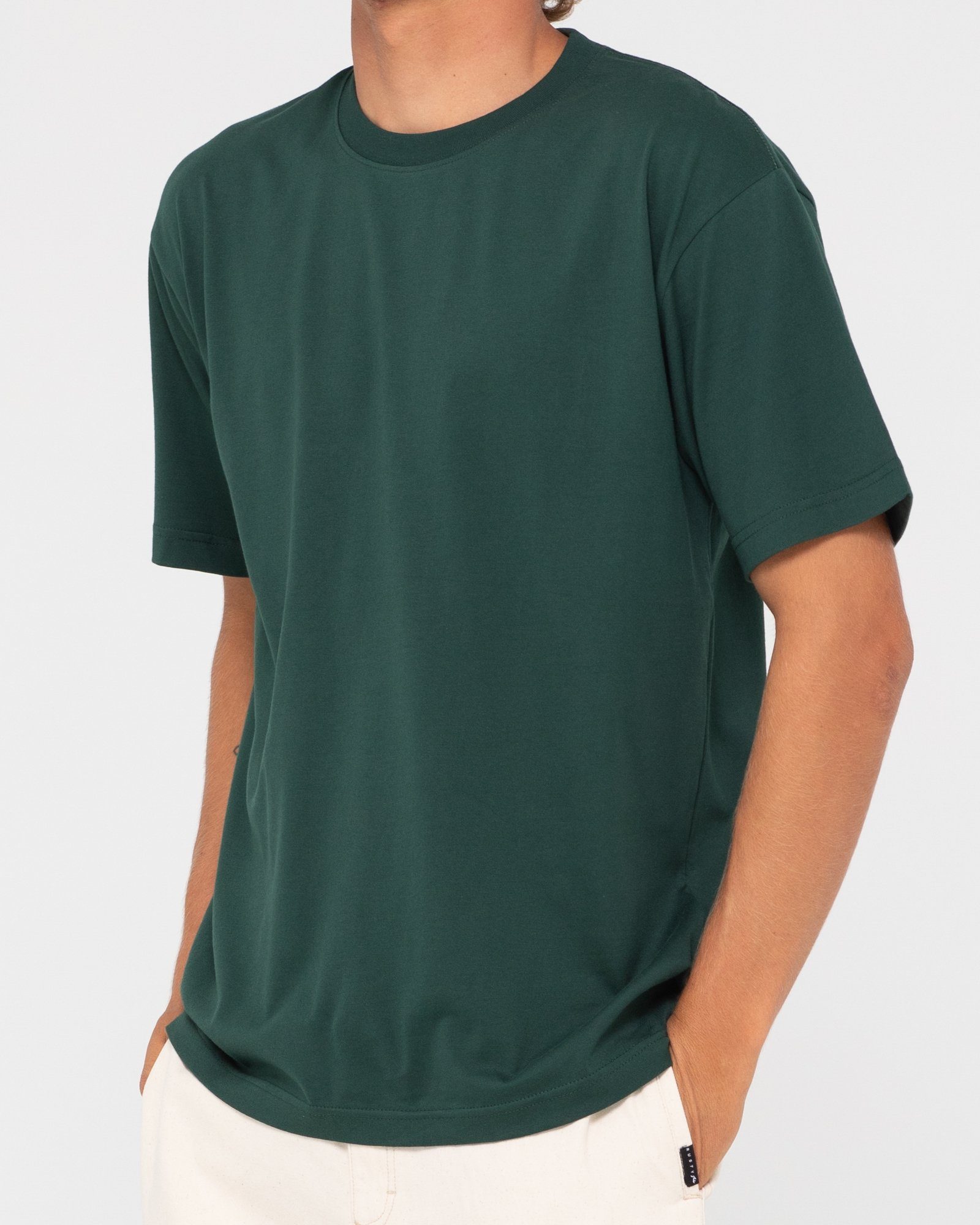 Rusty T-Shirt DELUXE BLANK SCARAB TEE S/S