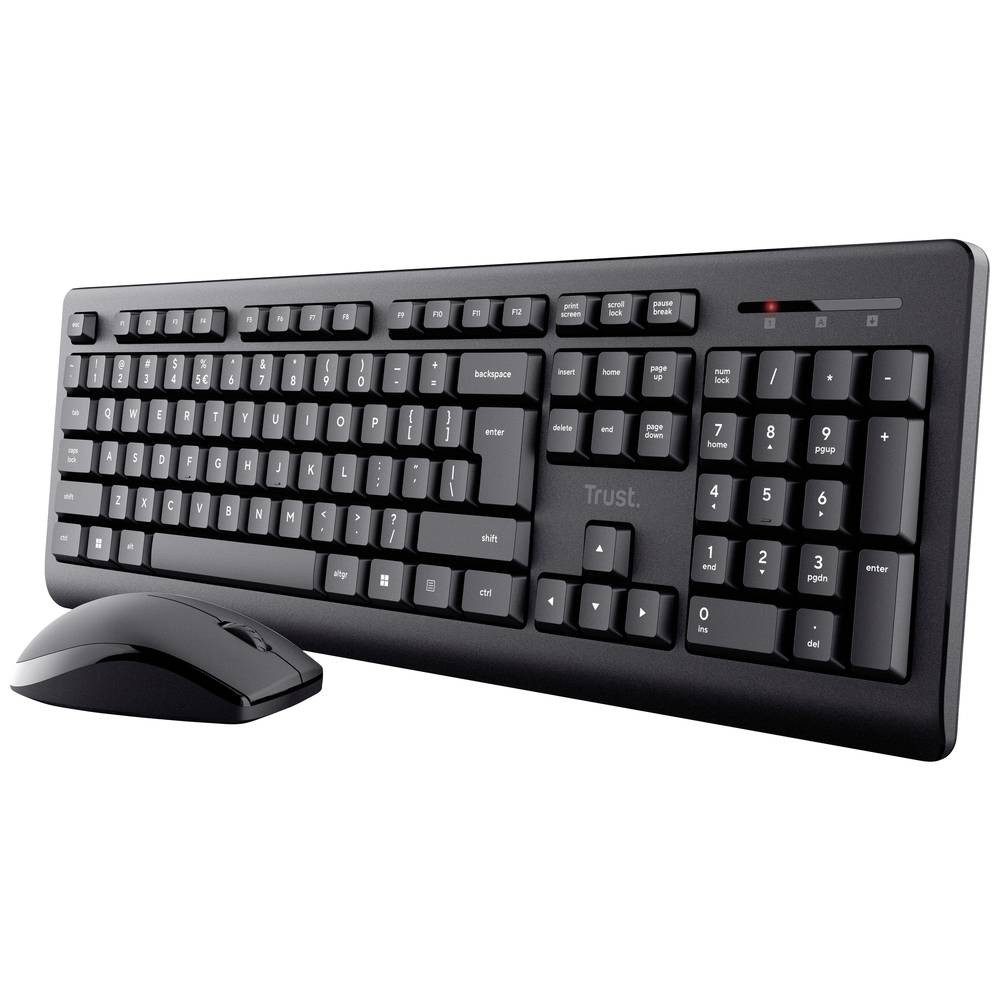 Trust Wireless-Deskset 25432 Tastatur- und Maus-Set