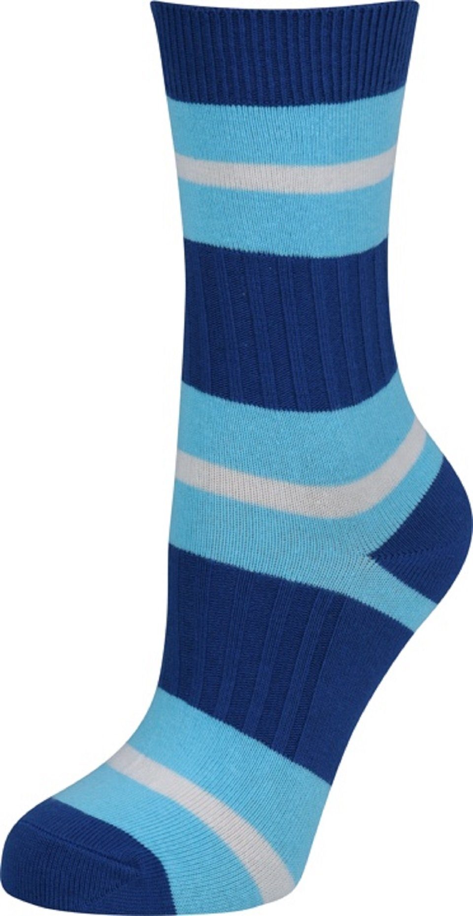 Capelli Socken Socken 2x Unisex blau York New