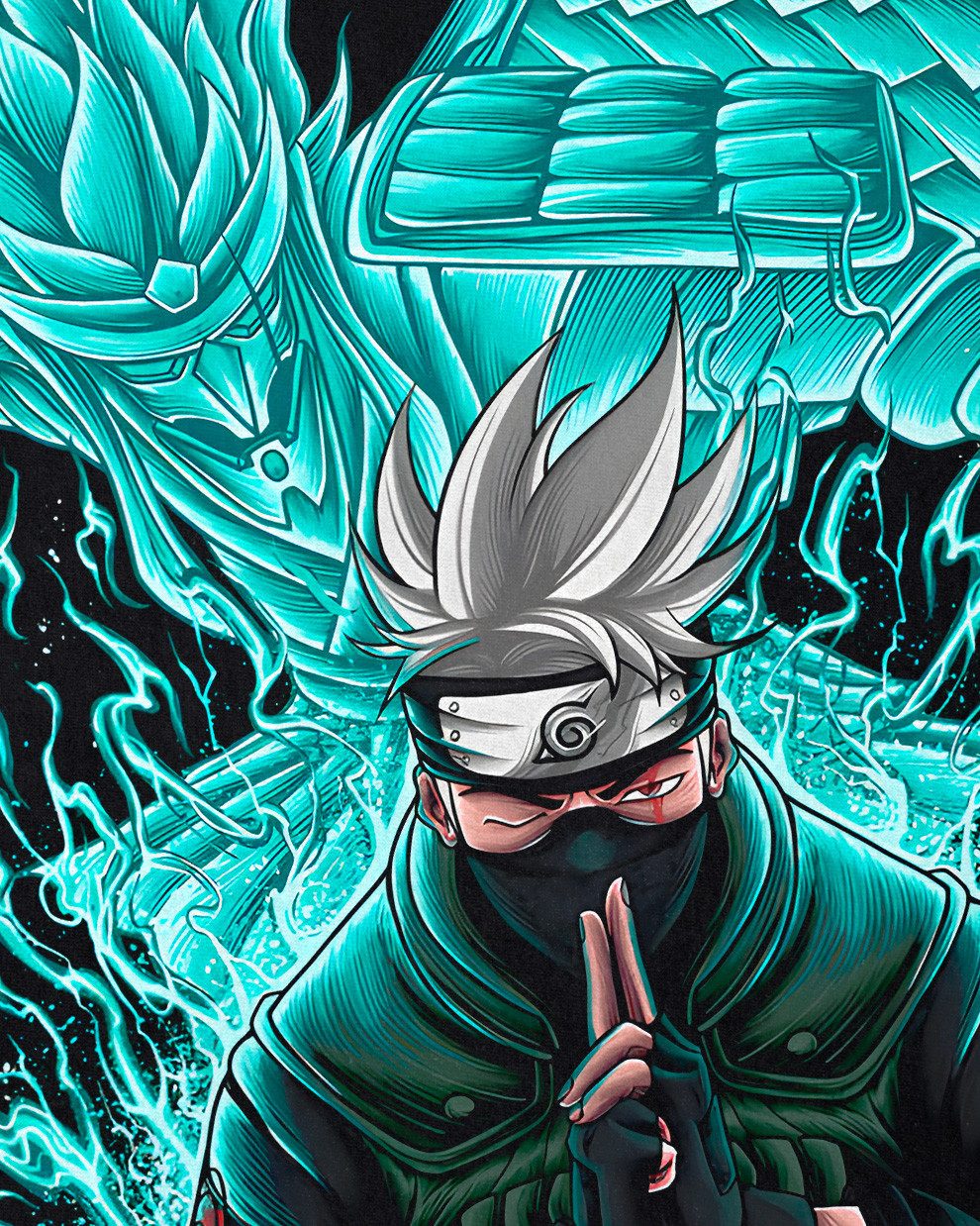 style3 T-Shirt Kakashi vs Susanoo sasuke günstig online kaufen