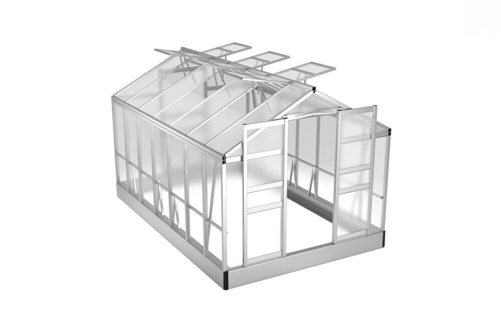 OUTFLEXX Gewächshaus silberfarben | Rab...