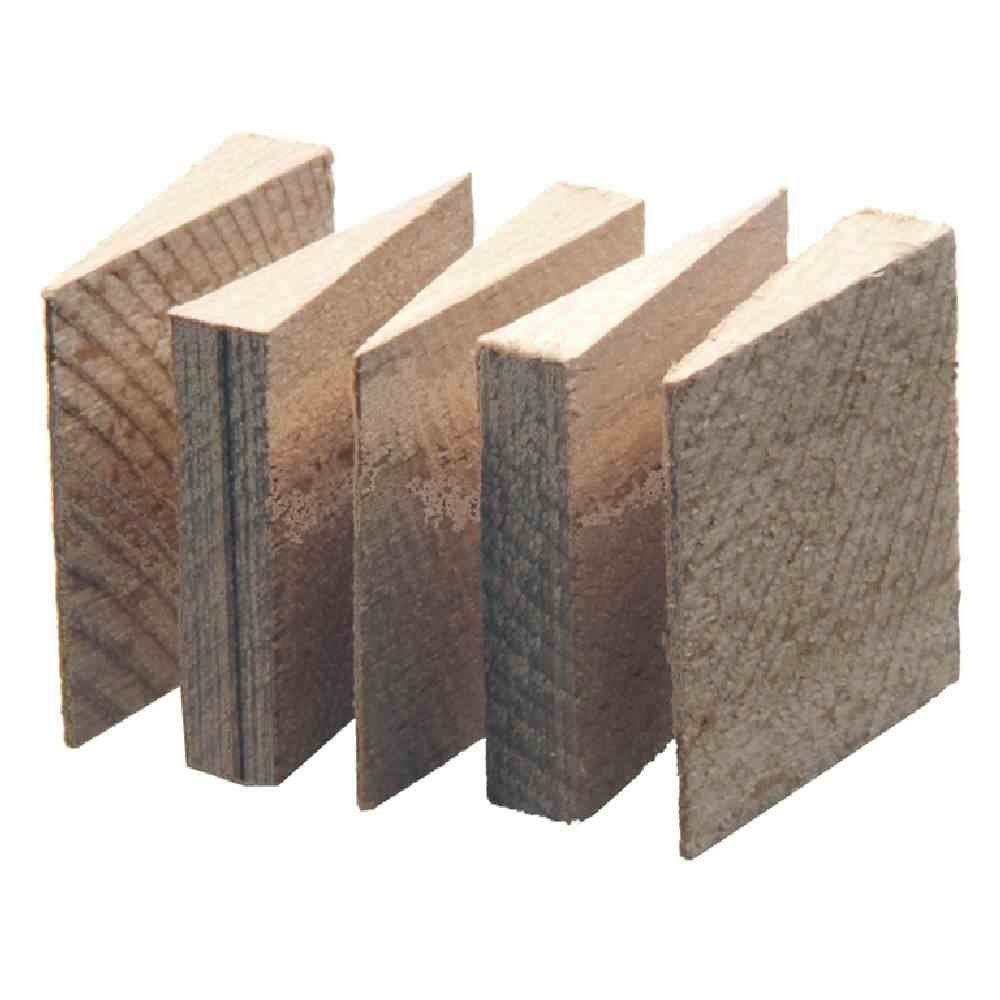 HAROMAC Axt Rotbuchen Keile 5tlg. für Vorschlaghämmer