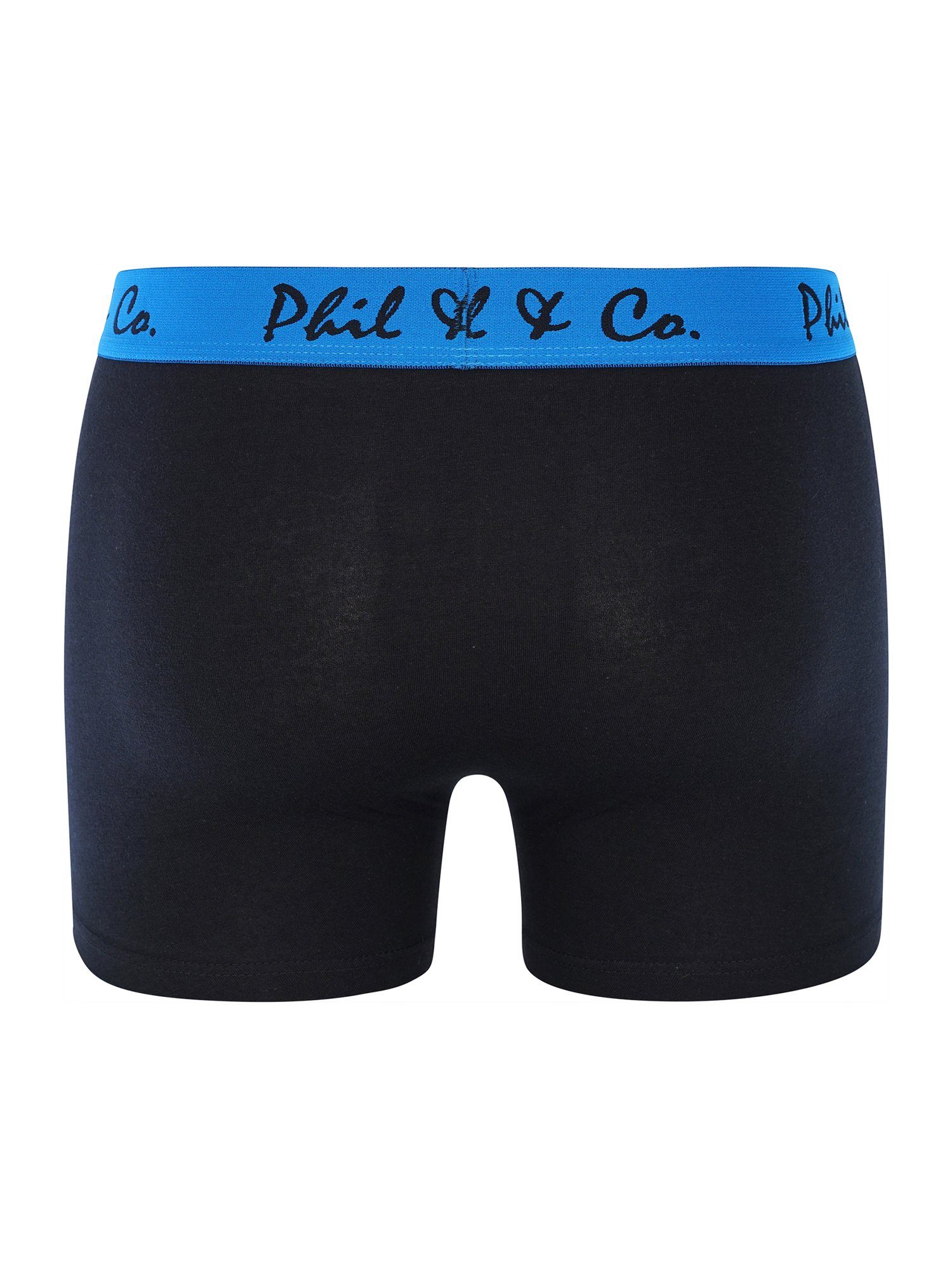 Phil & Co. Retro Pants schwarz-blau (6-St) Jersey