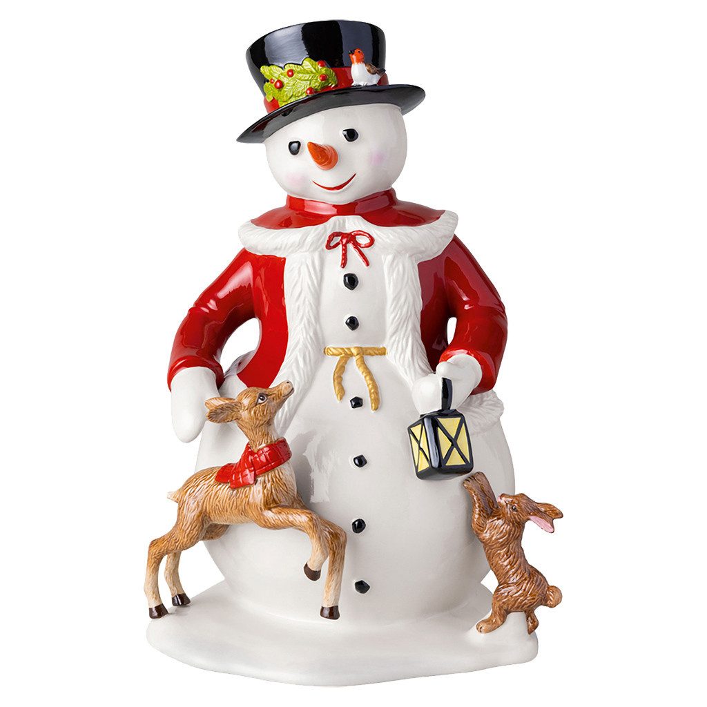 Villeroy & Boch Dekofigur Christmas Toys Memory Schneemann 14 x 12 x 37 cm (1 St)