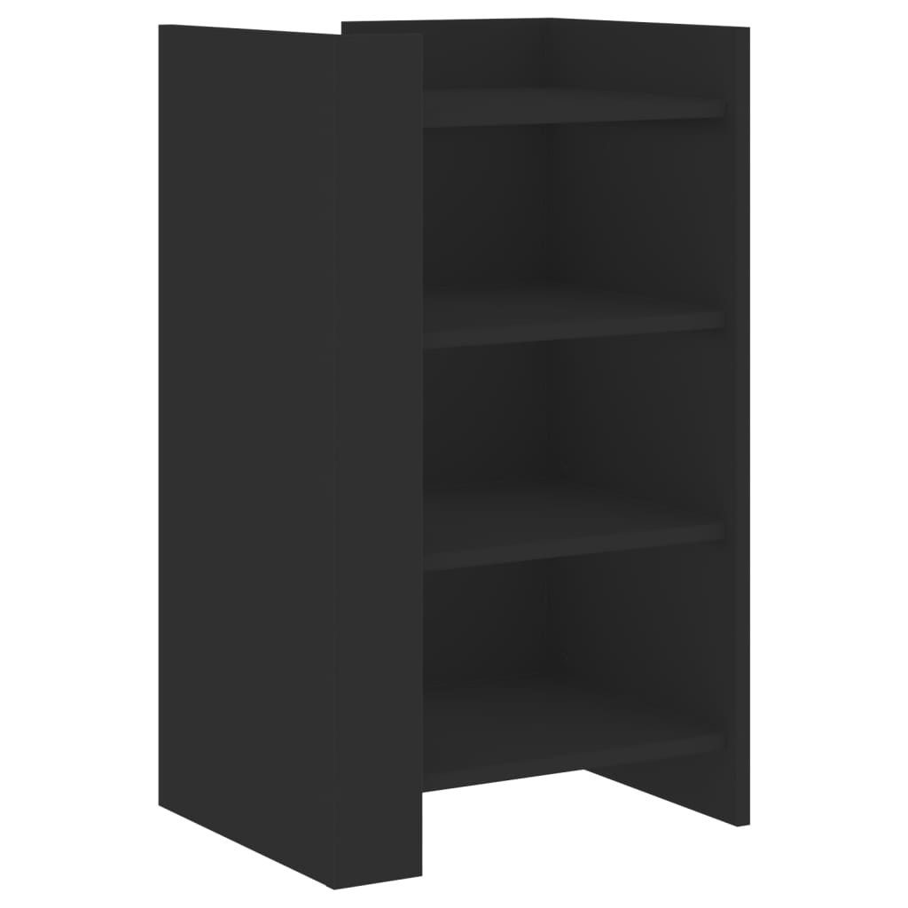 vidaXL Sideboard Sideboard Schwarz 45x35x75 cm günstig online kaufen