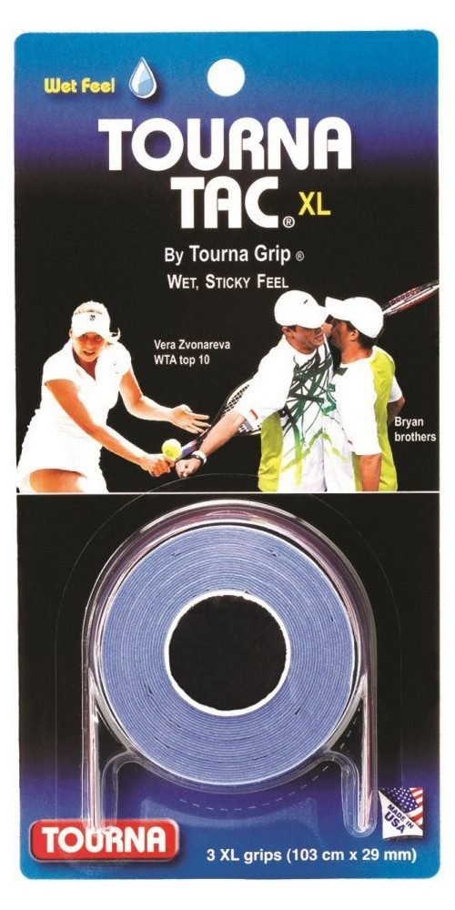 Griffband Overgrip Tac XL 0.55mm blau 3er