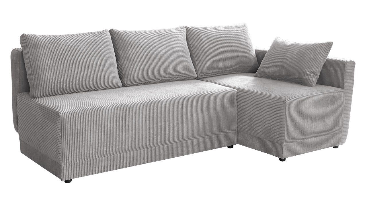 MIRJAN24 Ecksofa Nestor Cord, mit Bettkasten günstig online kaufen