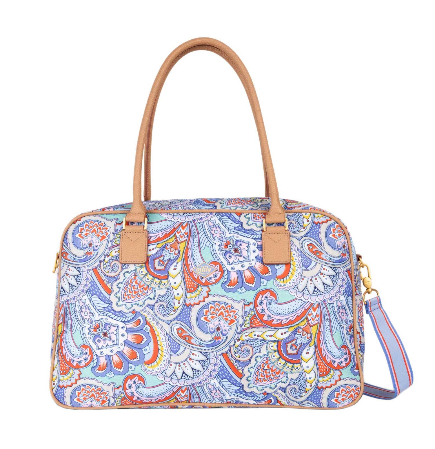 Schultertasche Carine Carry All Paisley Elio