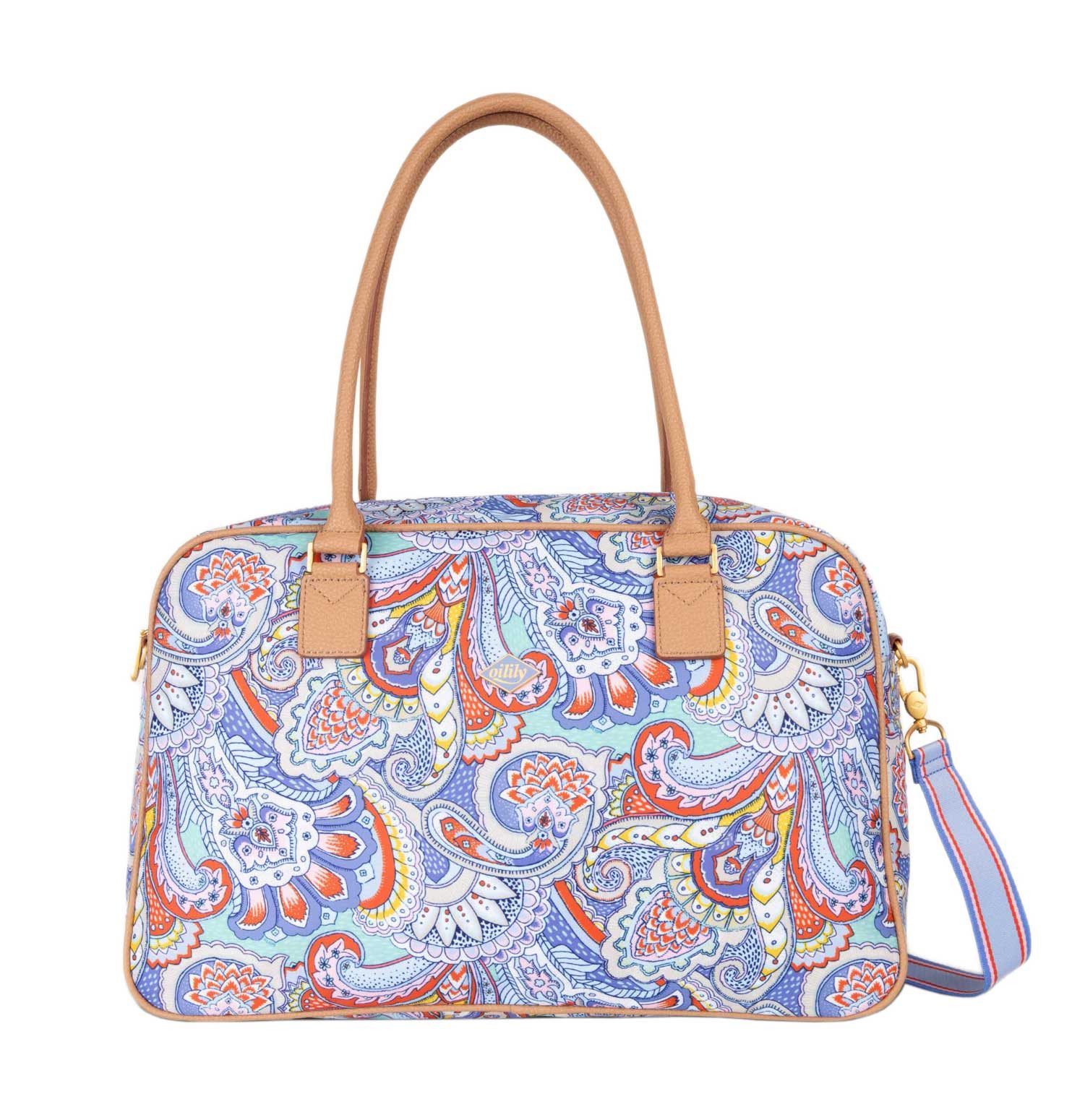 Oilily Schultertasche Carine Carry All Paisley Elio