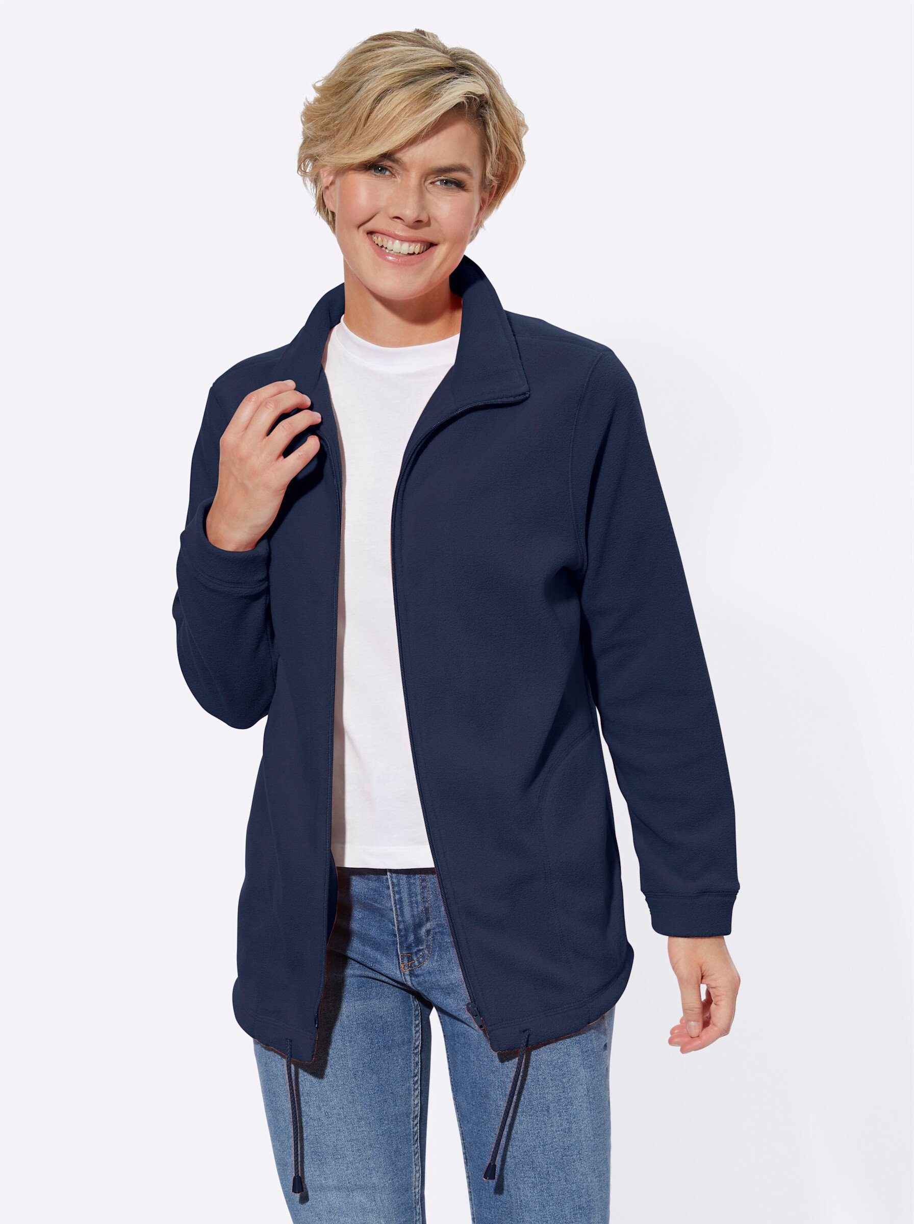 Casual Looks Fleecejacke günstig online kaufen